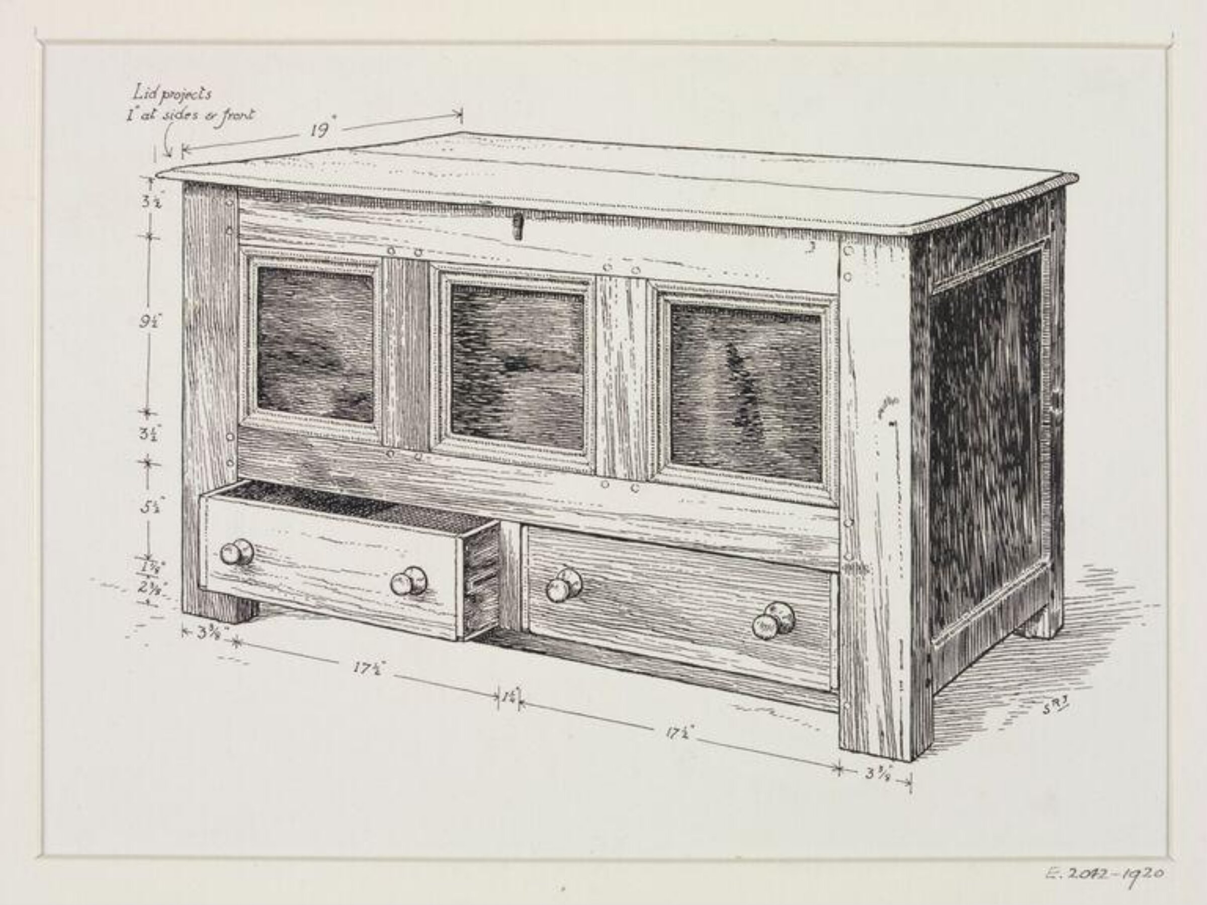 Drawing, Sydney R. Jones, c. 1911