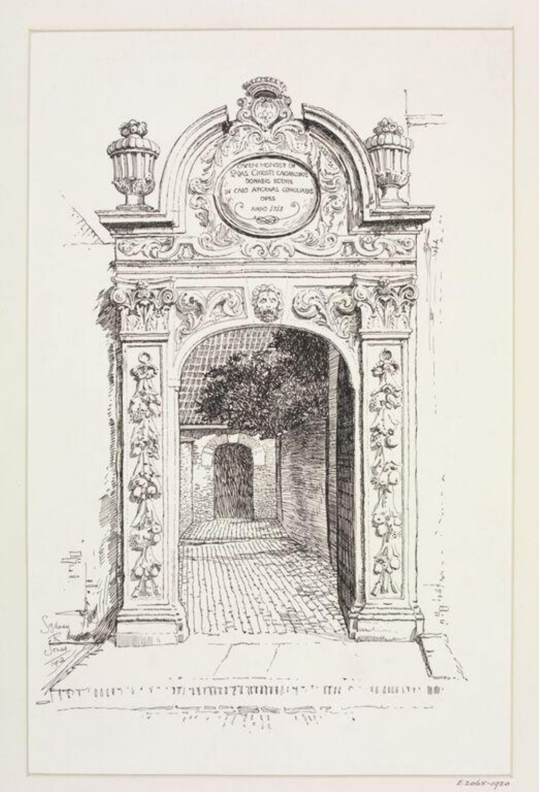 Drawing, Sydney R. Jones, 1912