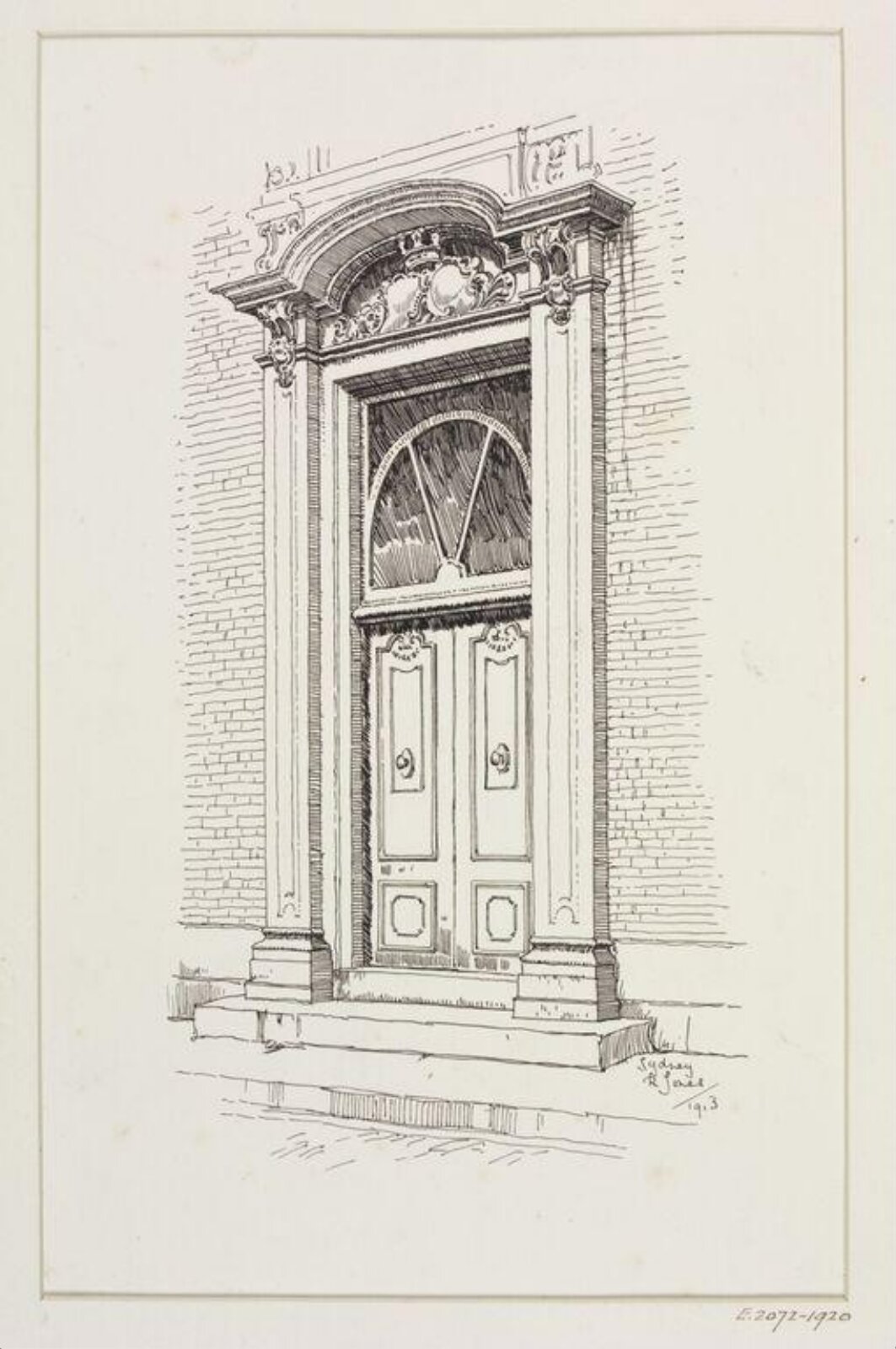 Drawing, Sydney R. Jones, 1913
