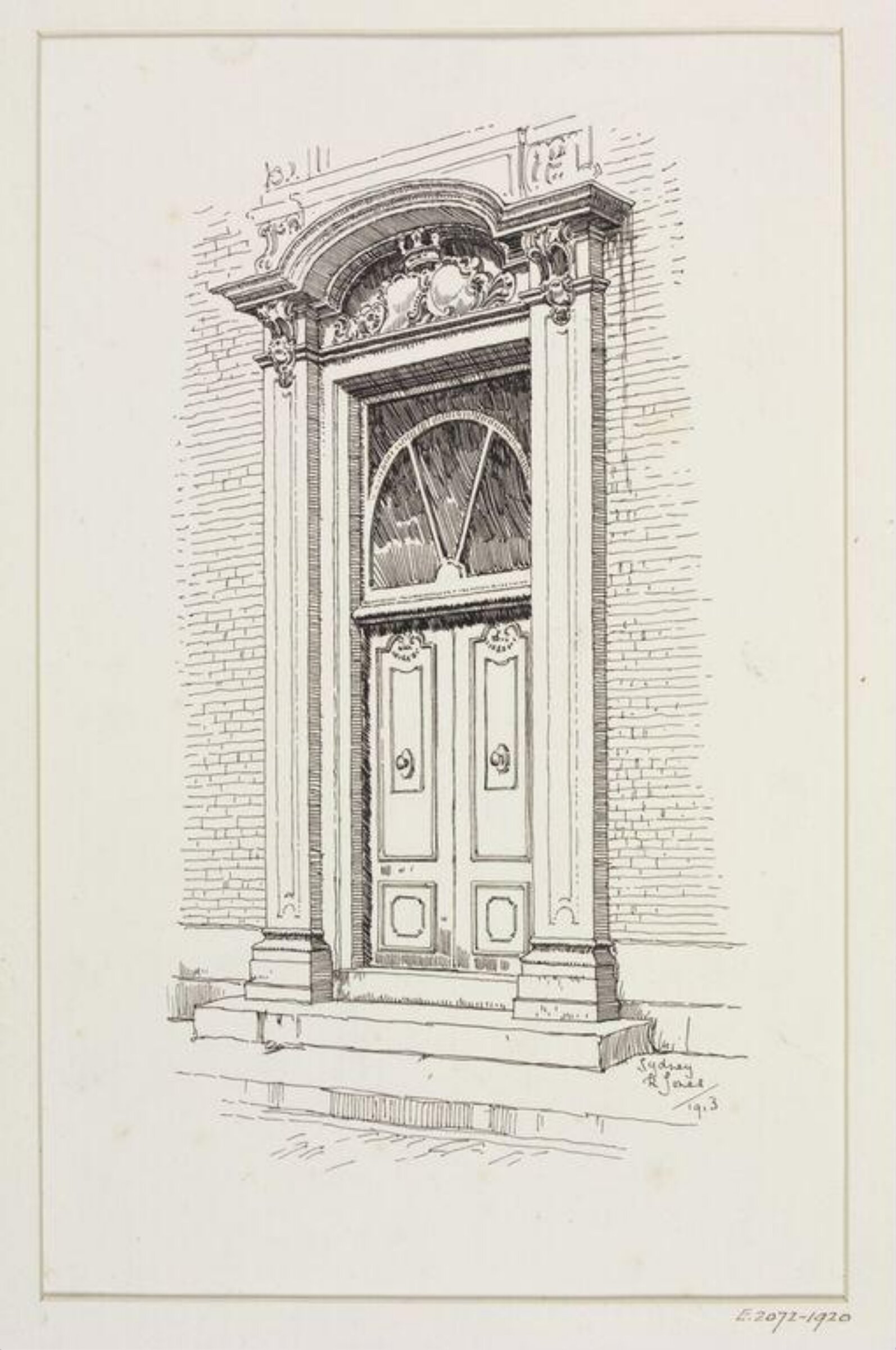 Drawing, Sydney R. Jones, 1913