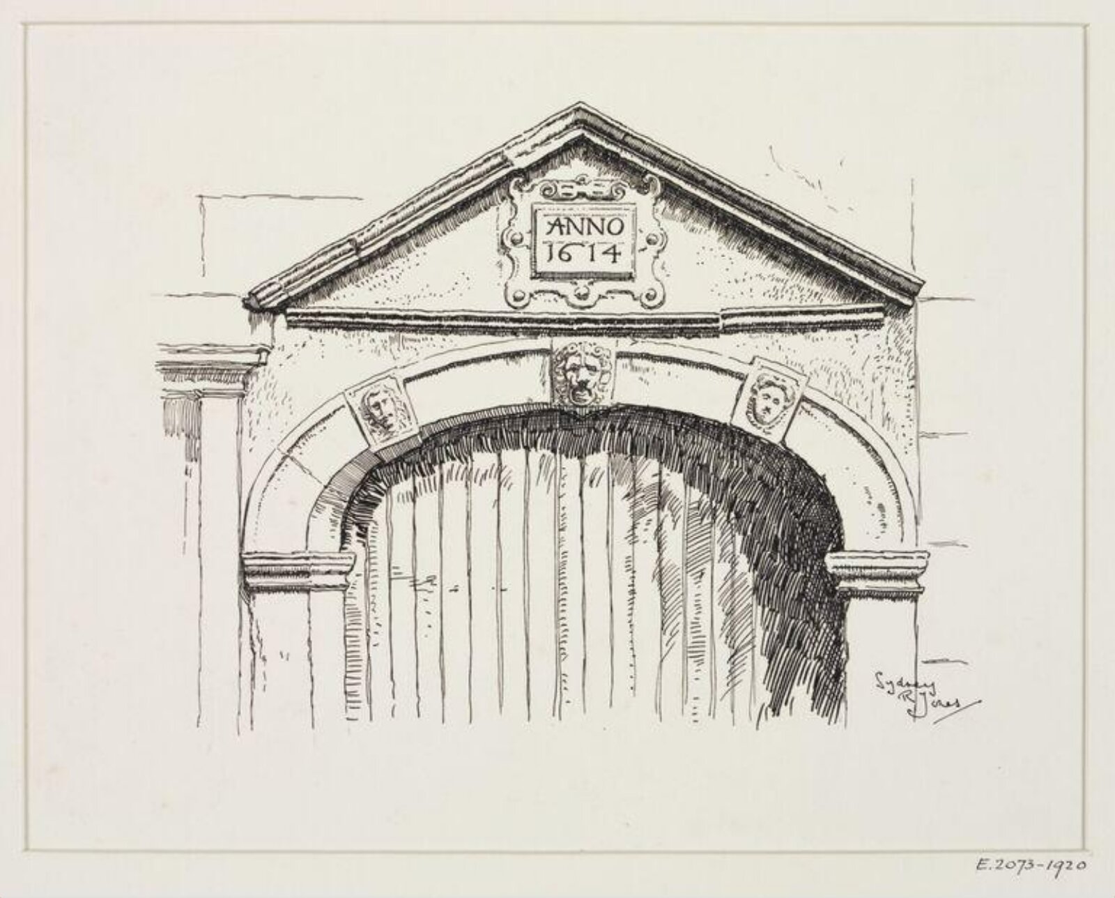 Drawing, Sydney R. Jones, c. 1913