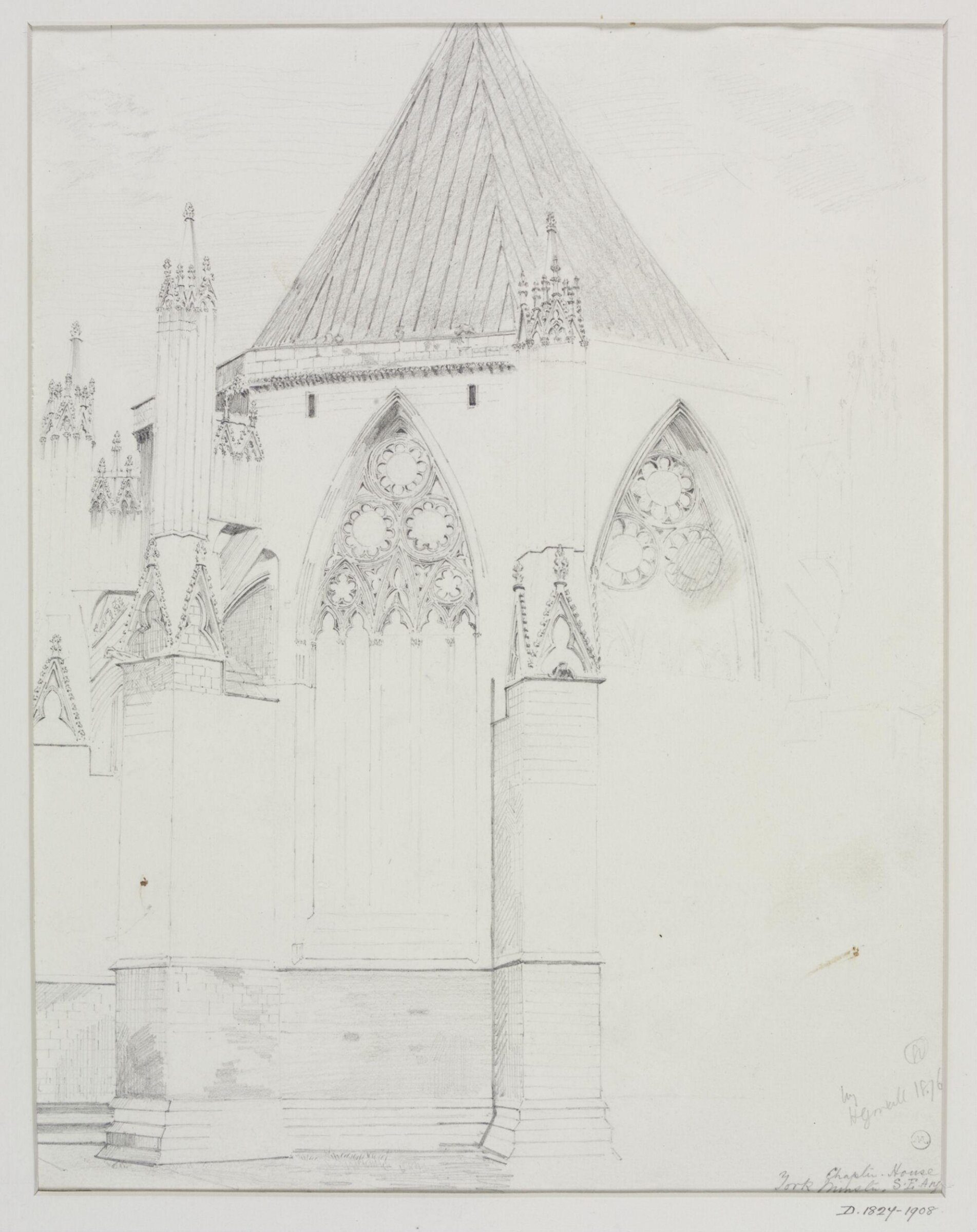 Drawing, Herbert H. Goodall, 1876