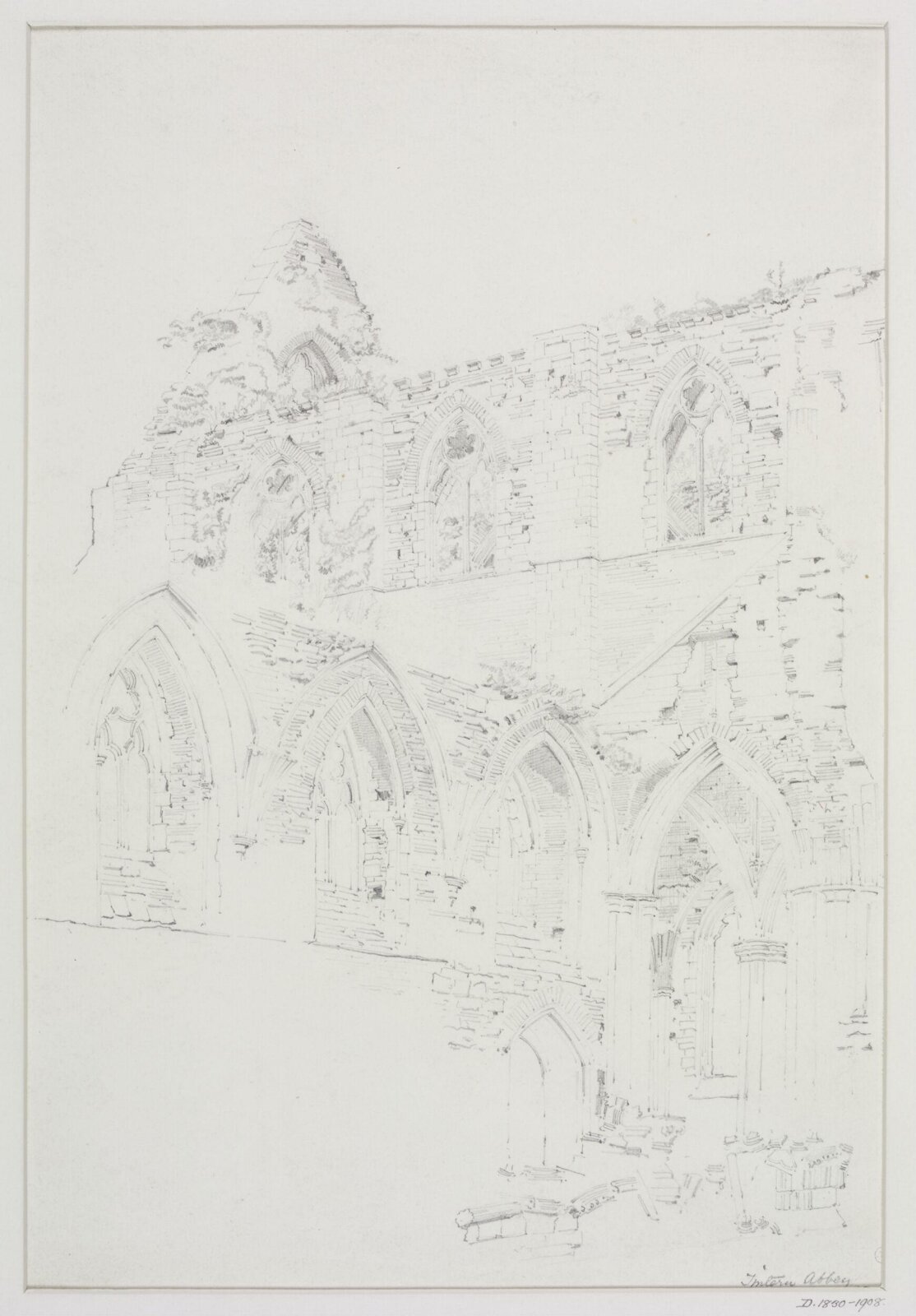 Drawing, Herbert H. Goodall, 1876-1887