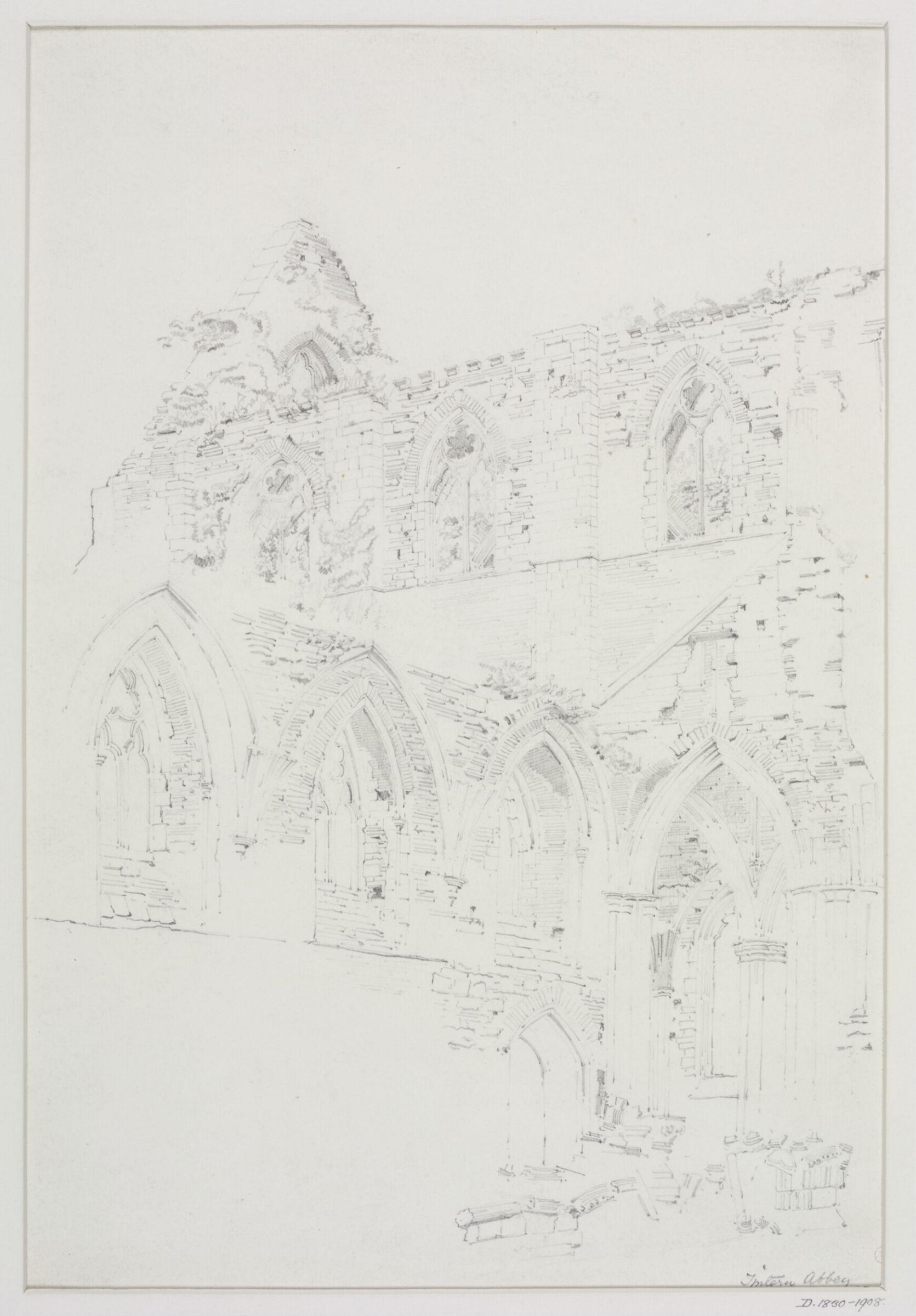 Drawing, Herbert H. Goodall, 1876-1887
