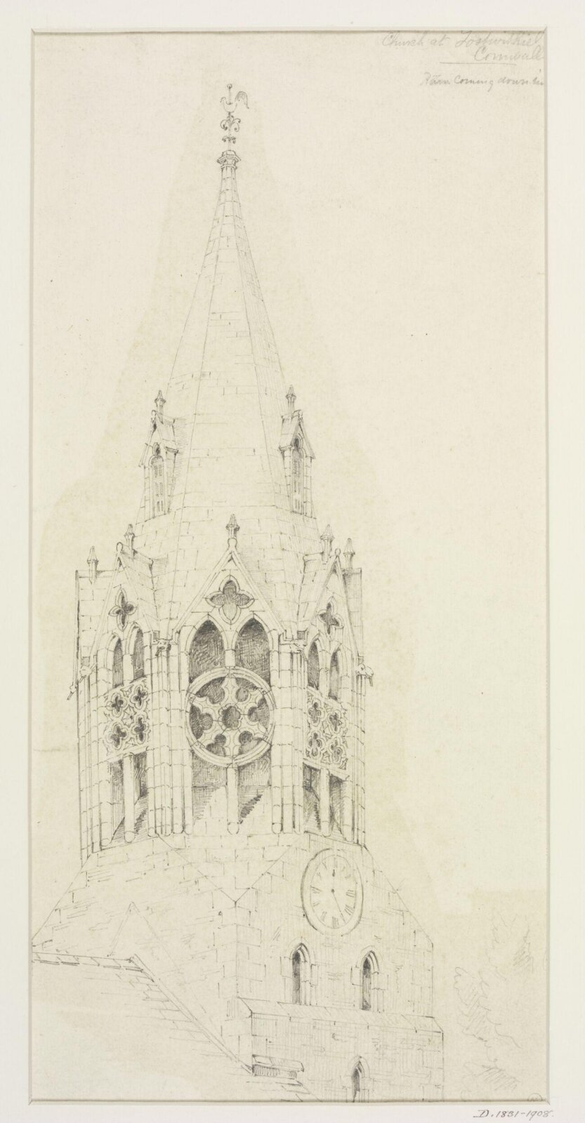Drawing, Herbert H. Goodall, 1876-1887