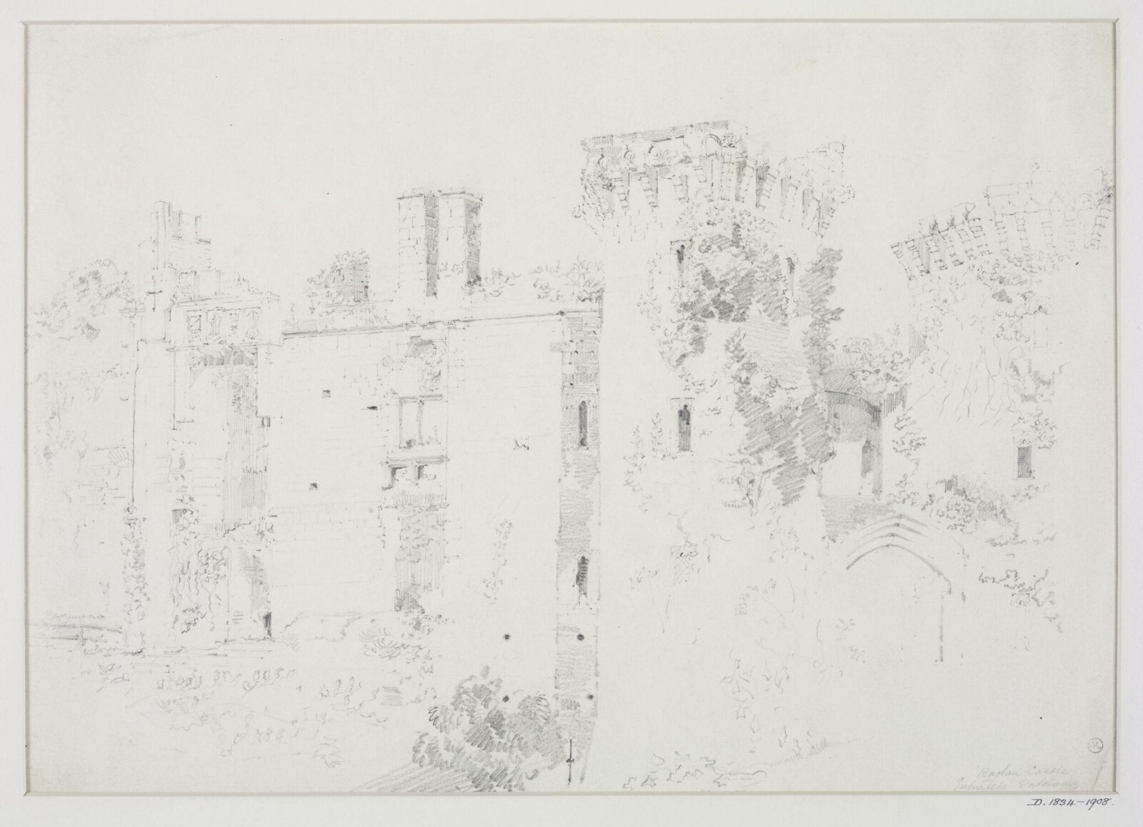 Drawing, Herbert H. Goodall, 1876-1887