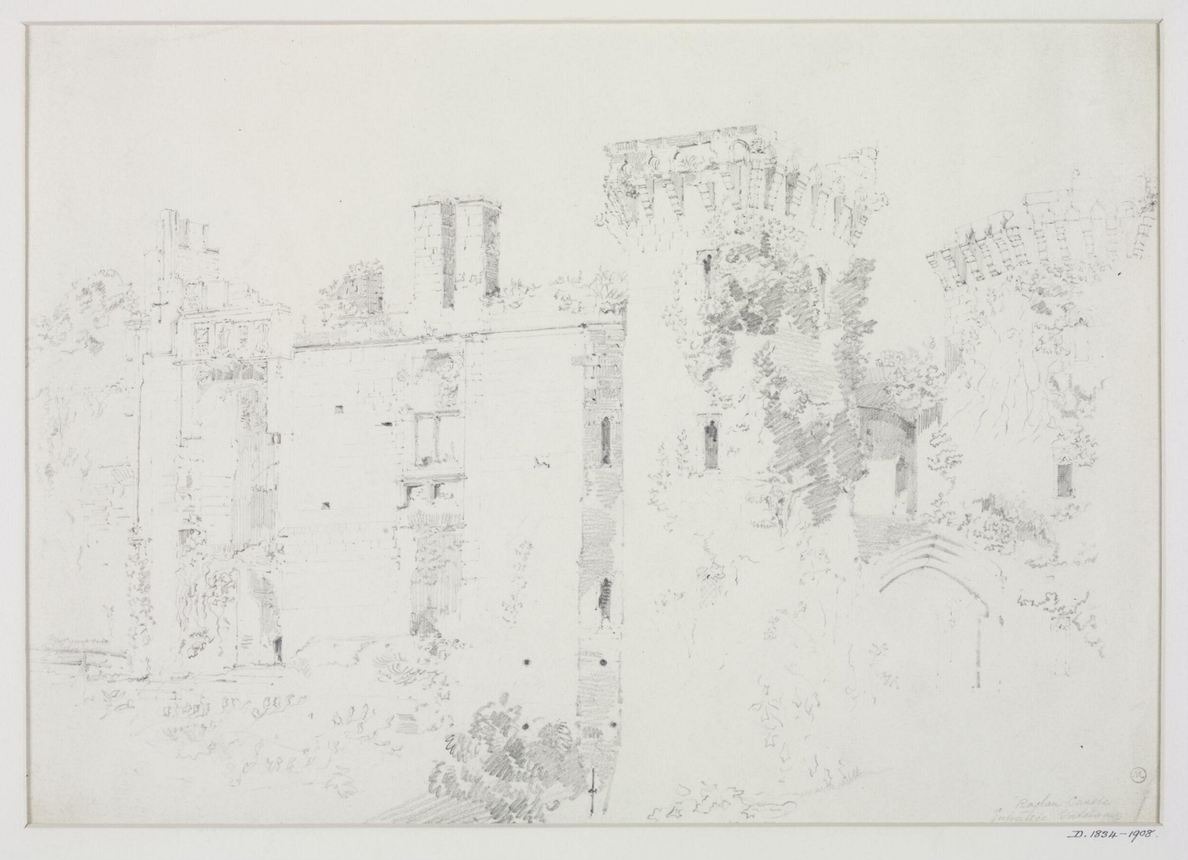 Drawing, Herbert H. Goodall, 1876-1887