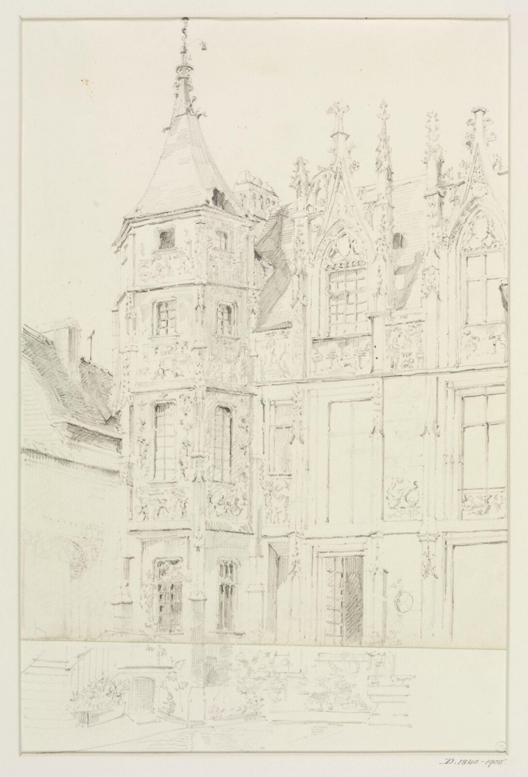 Drawing, Herbert H. Goodall, 1876-1887