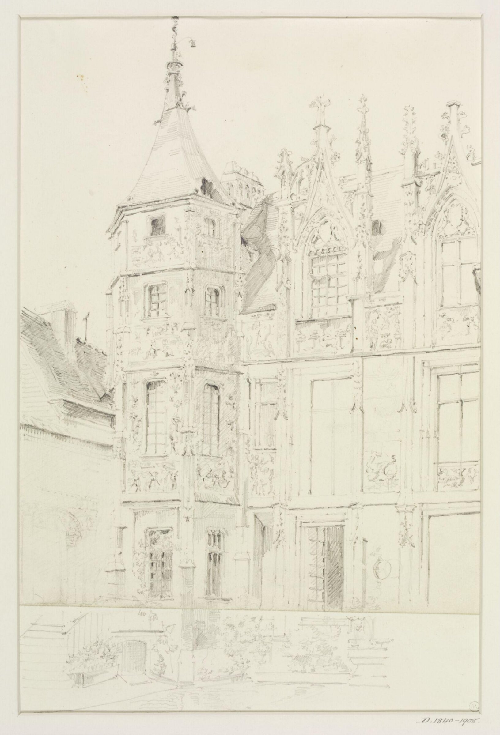 Drawing, Herbert H. Goodall, 1876-1887