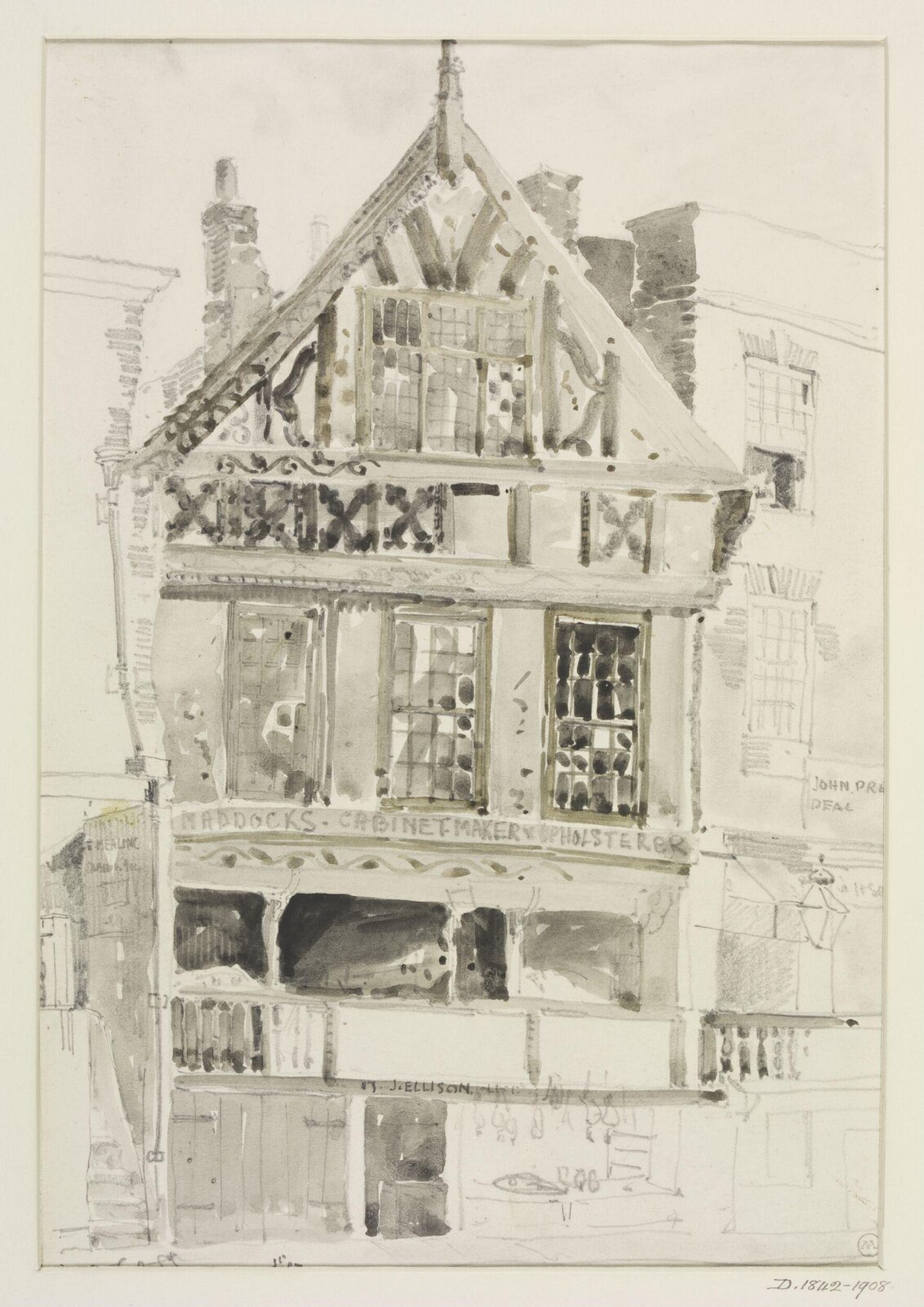 Drawing, Herbert H. Goodall, 1876-1887