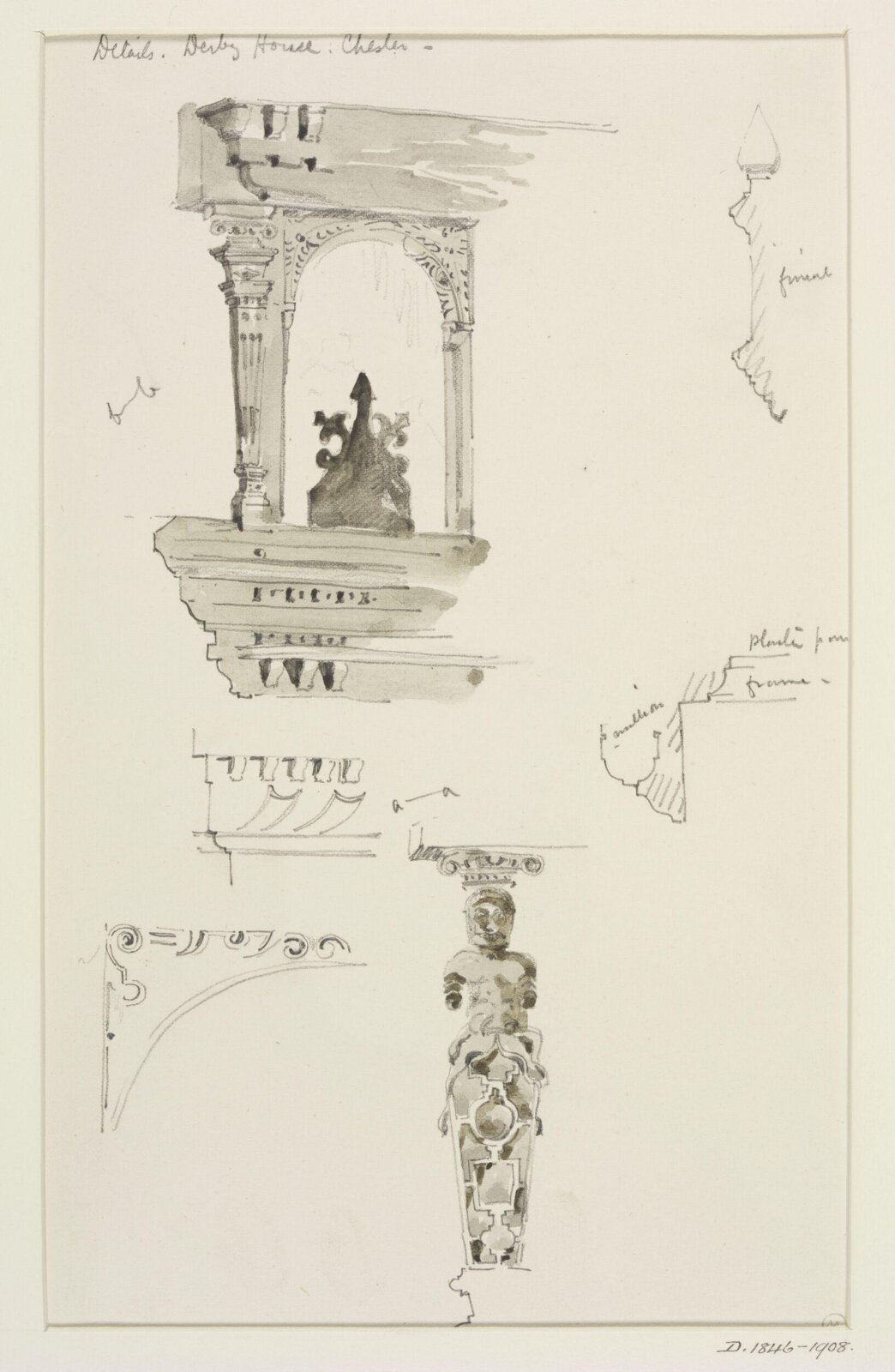 Drawing, Herbert H. Goodall, 1876-1887