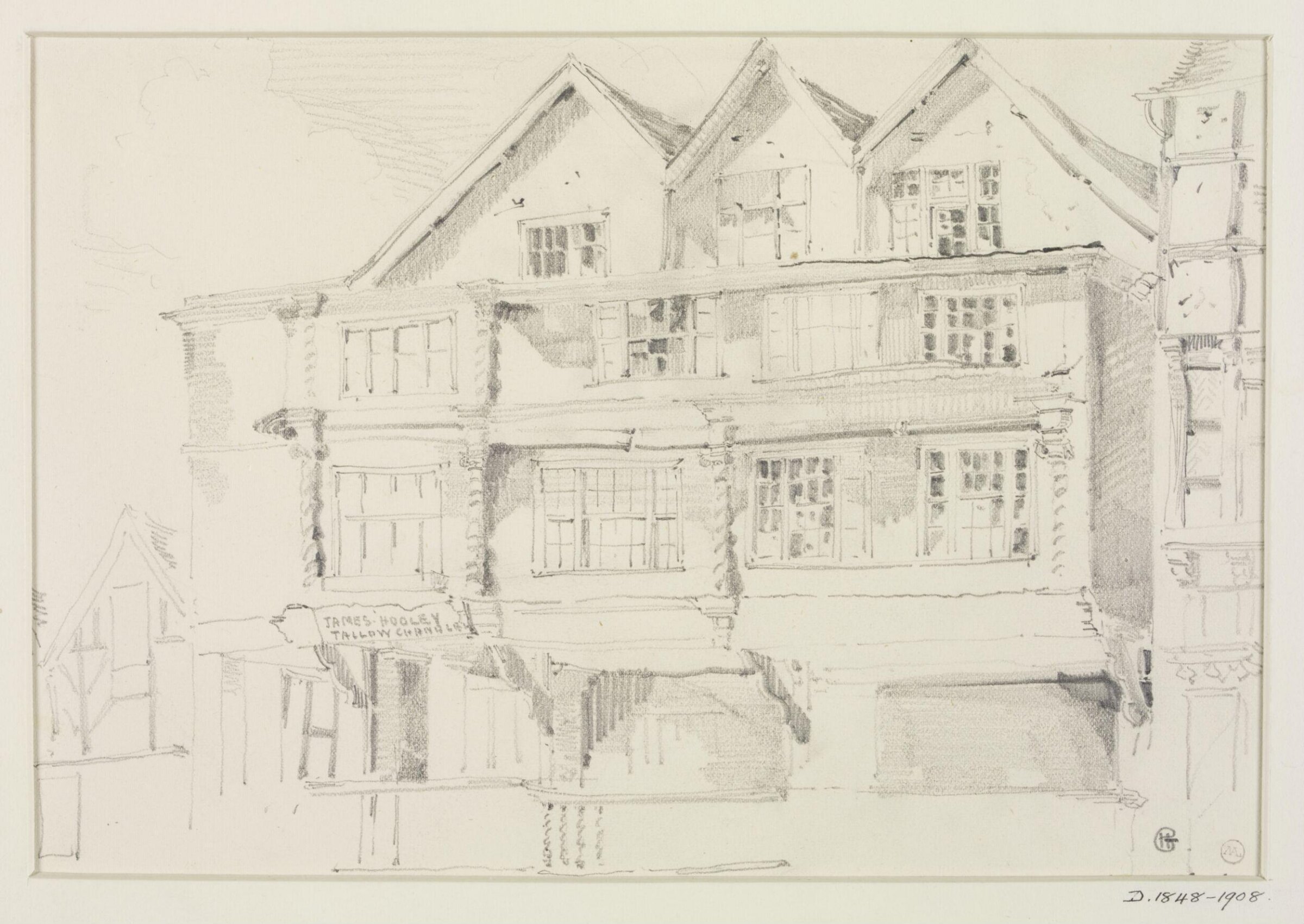 Drawing, Herbert H. Goodall, 1876-1887