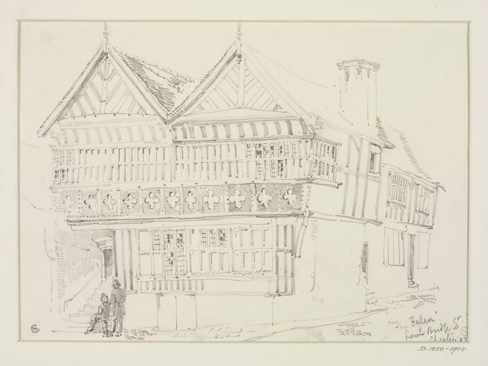 Drawing, Herbert H. Goodall, 1887
