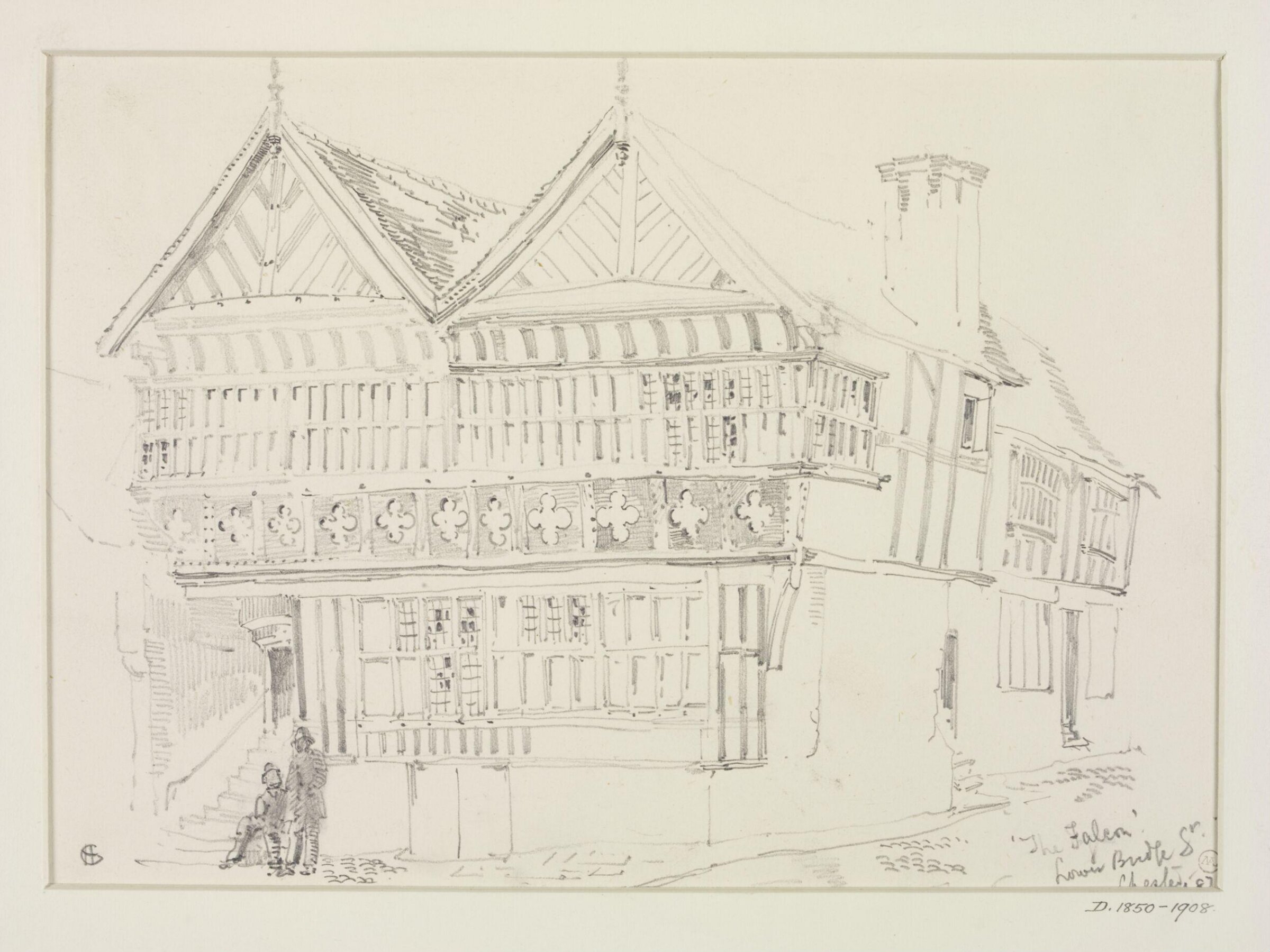 Drawing, Herbert H. Goodall, 1887