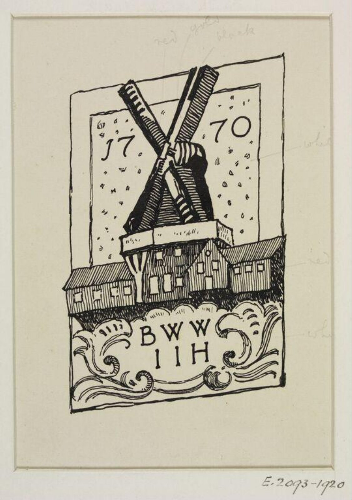 Drawing, Sydney R. Jones, c. 1913