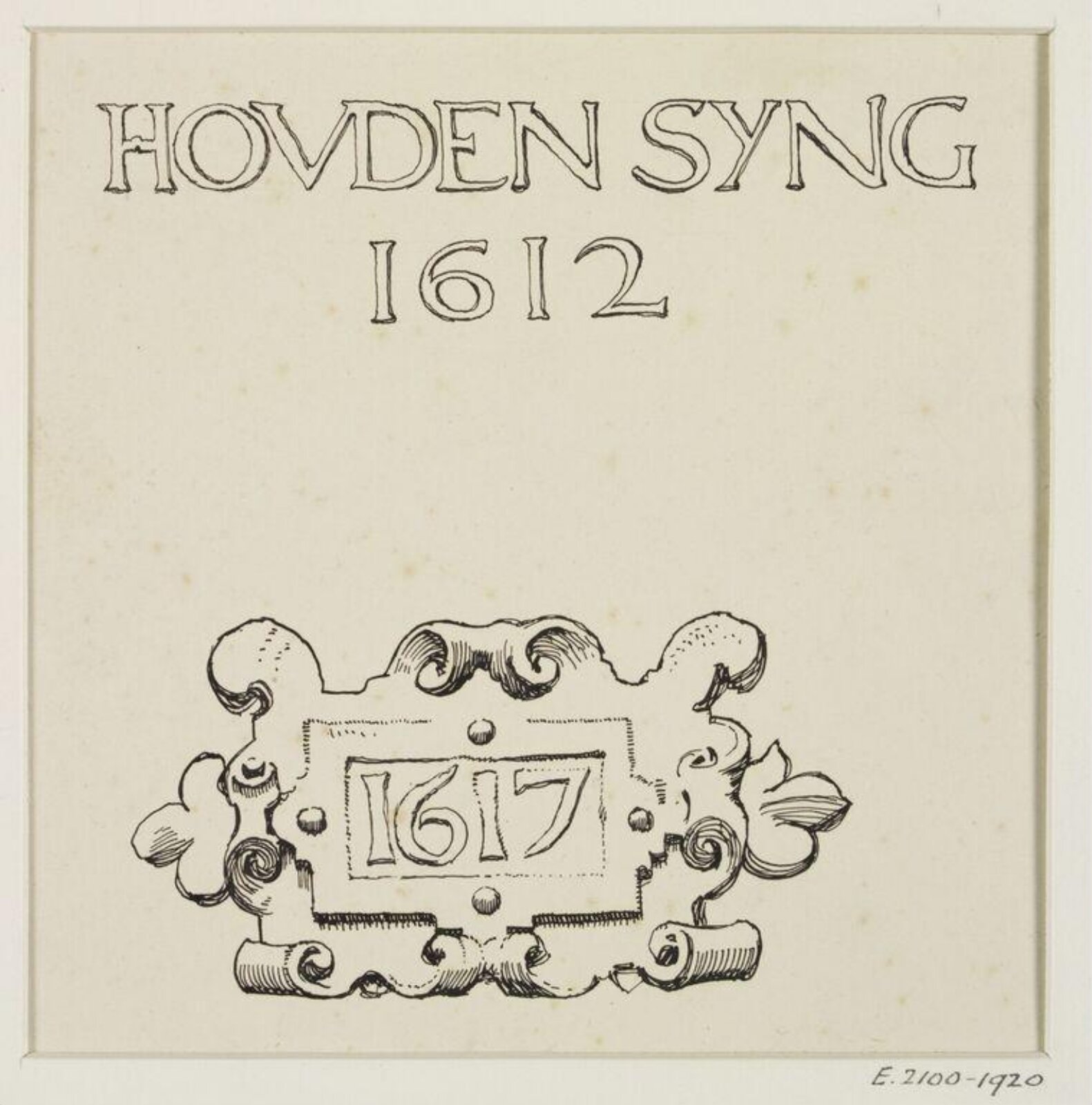 Drawing, Sydney R. Jones, c. 1913
