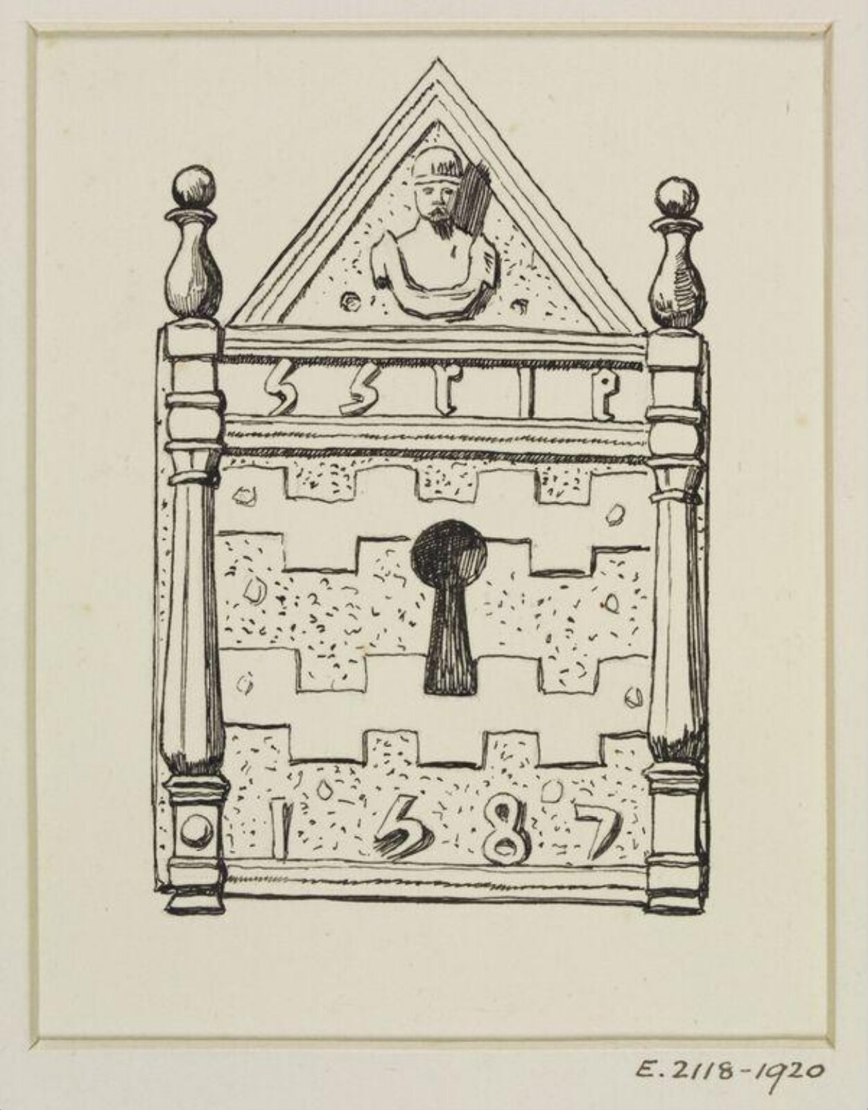 Drawing, Sydney R. Jones, c. 1913