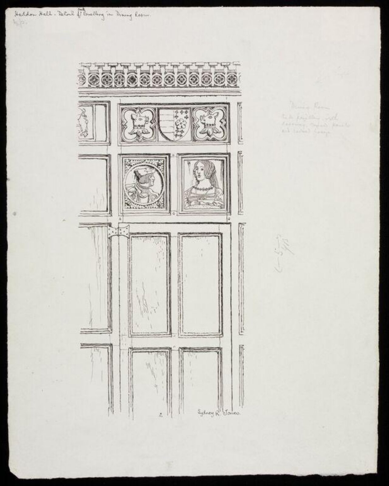 Drawing, Sydney R. Jones, c. 1921