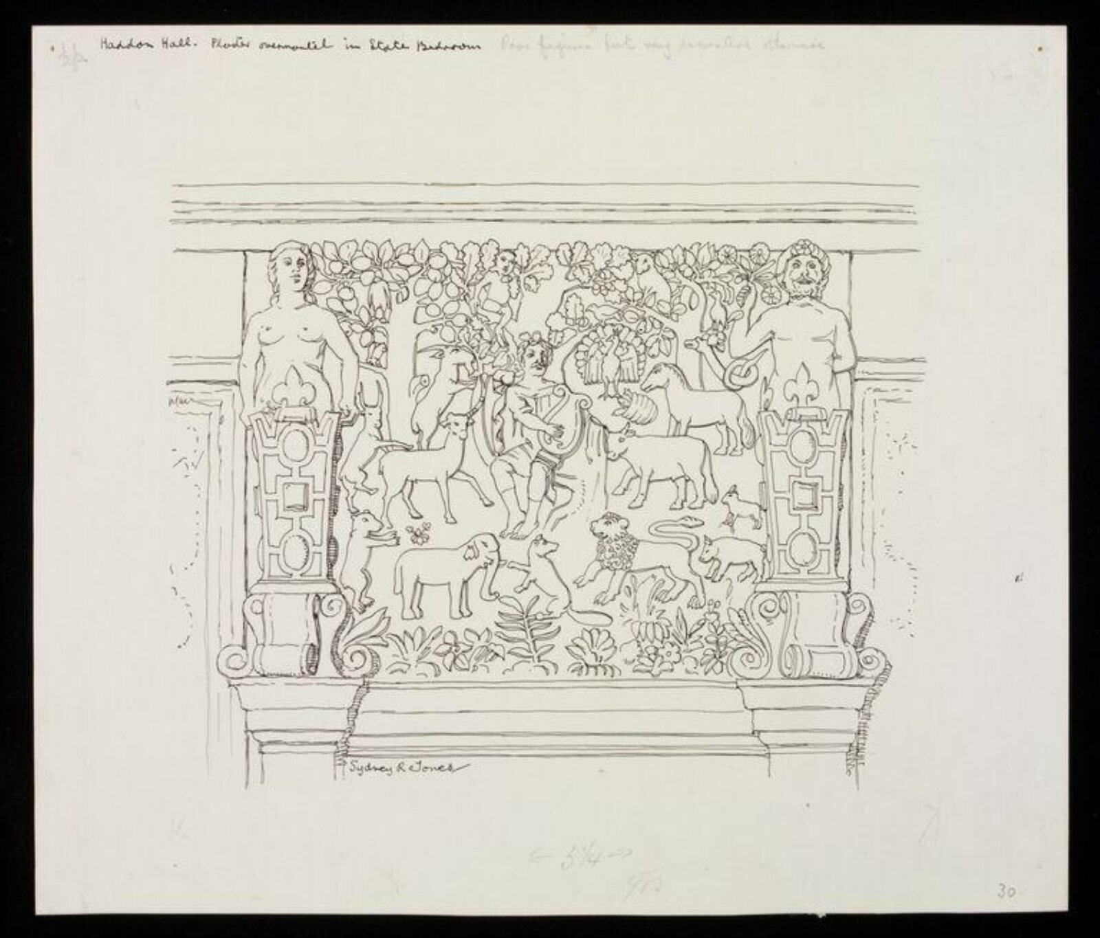 Drawing, Sydney R. Jones, c. 1921