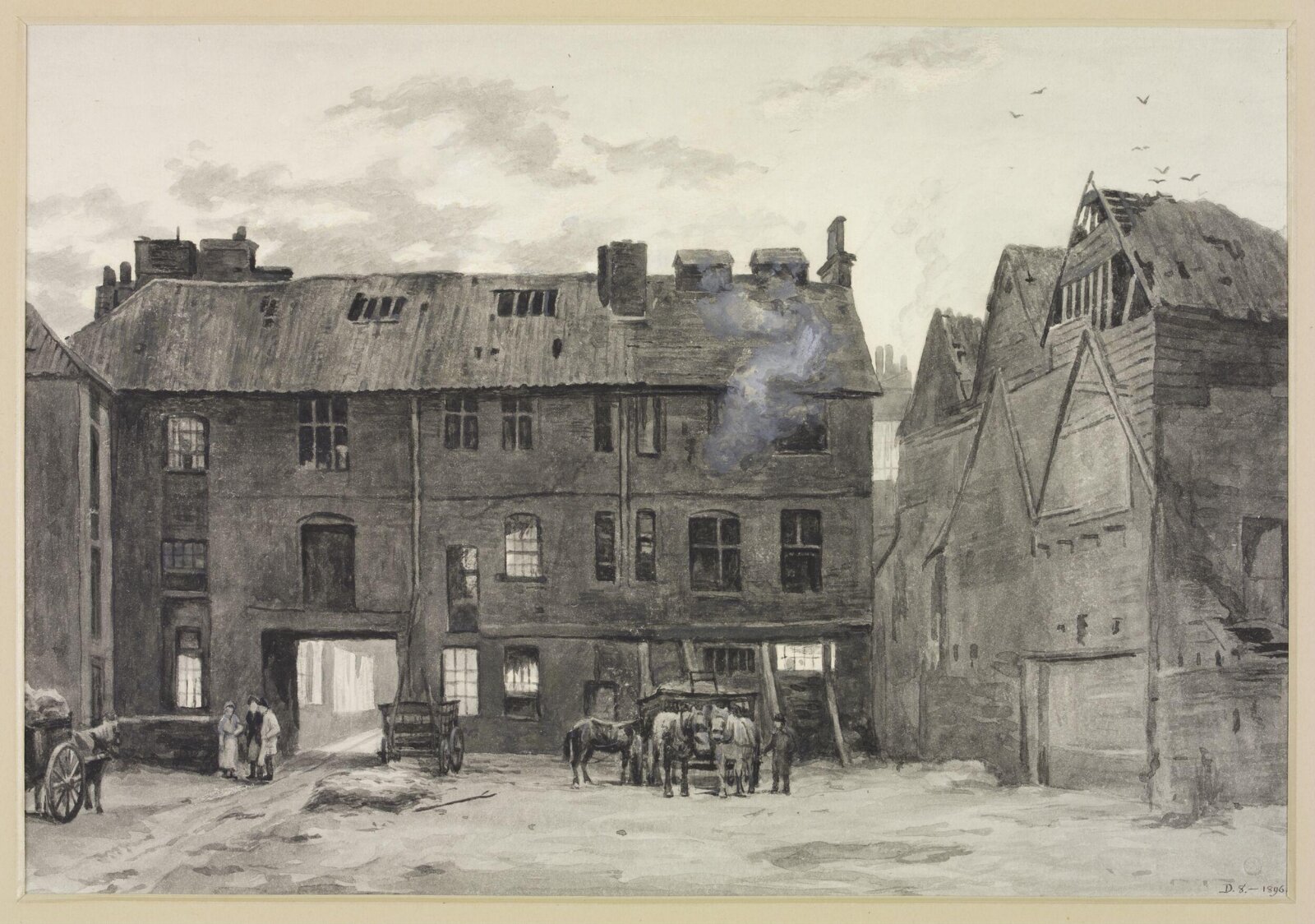 Drawing, Philip Norman, c. 1884