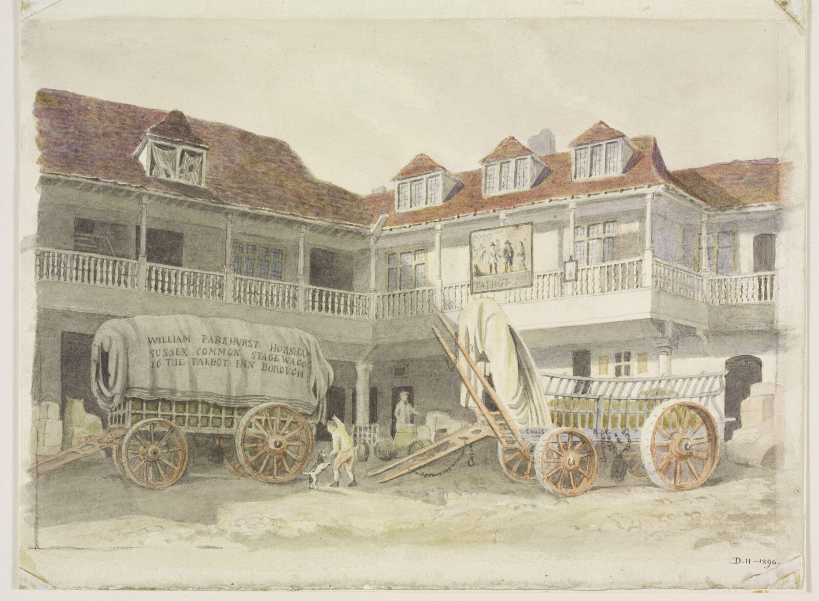 Drawing, Philip Norman, c. 1880s