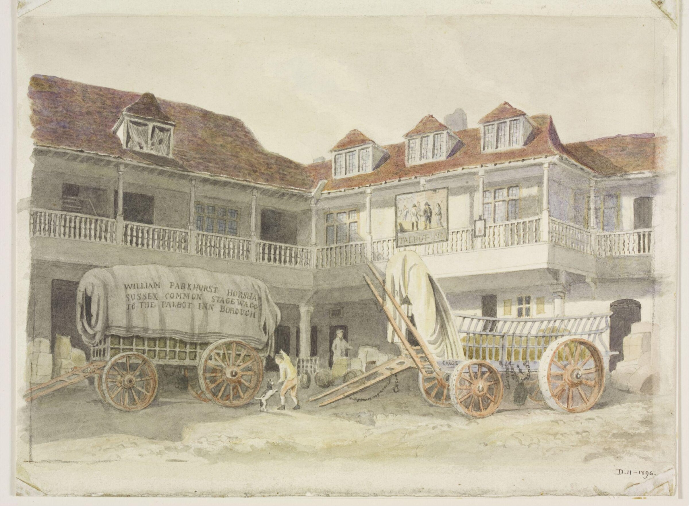 Drawing, Philip Norman, c. 1880s