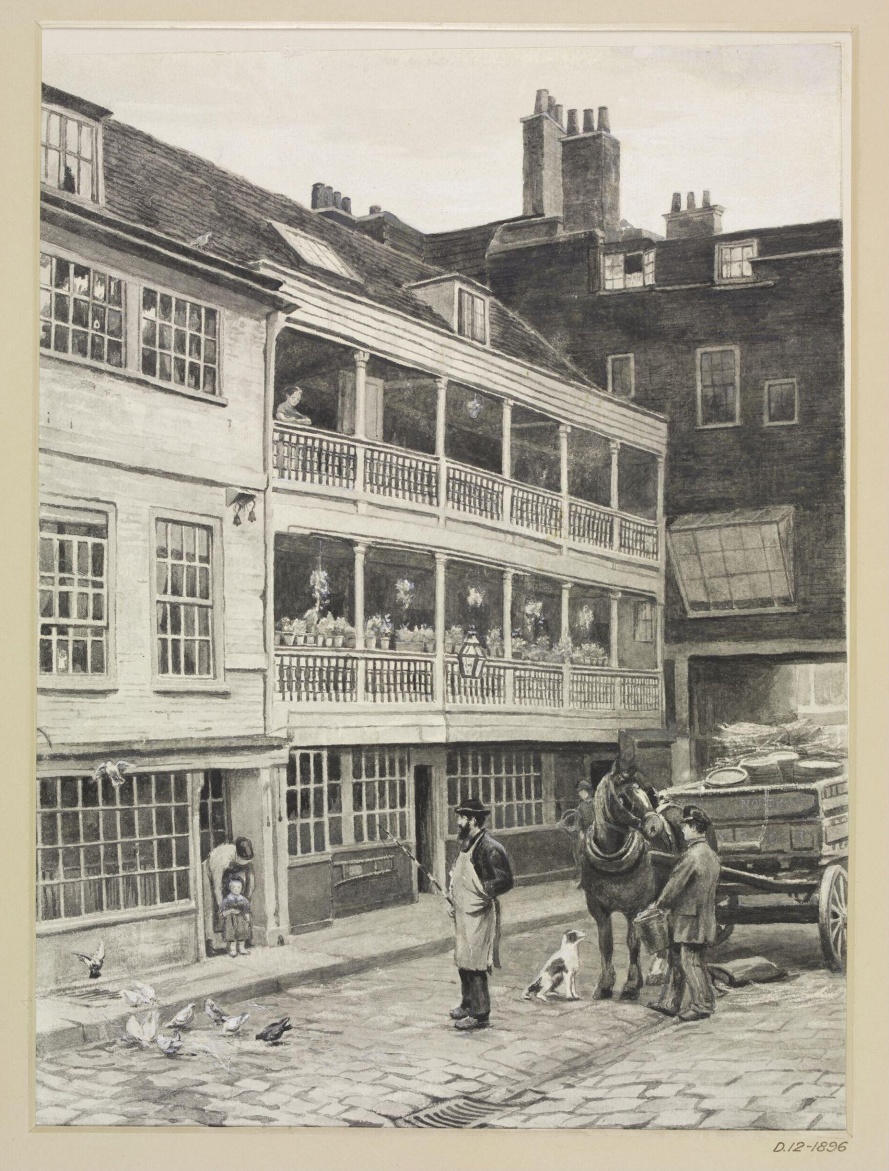 Drawing, Philip Norman, c. 1880s