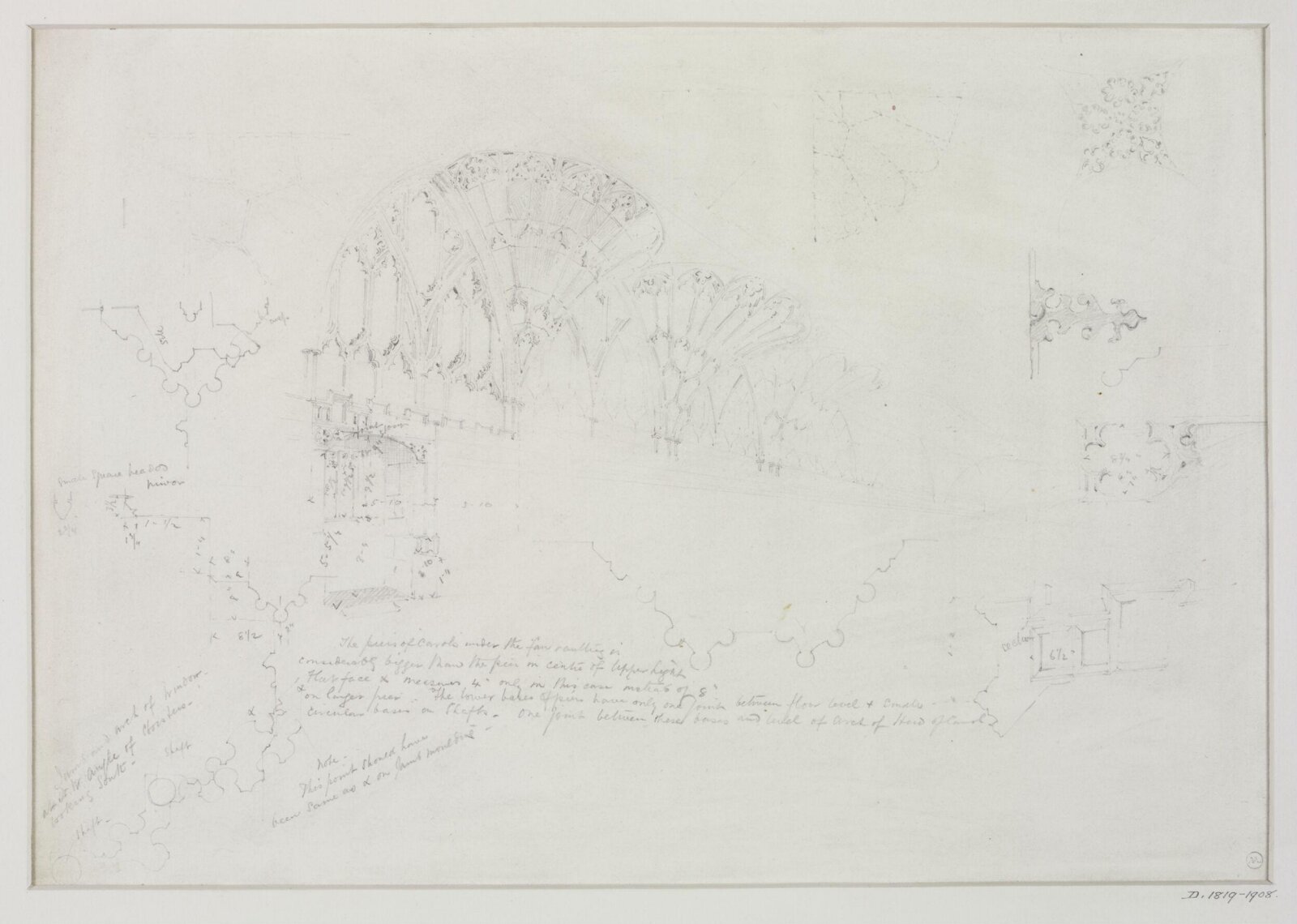 Drawing, Herbert H. Goodall, 1876-1887