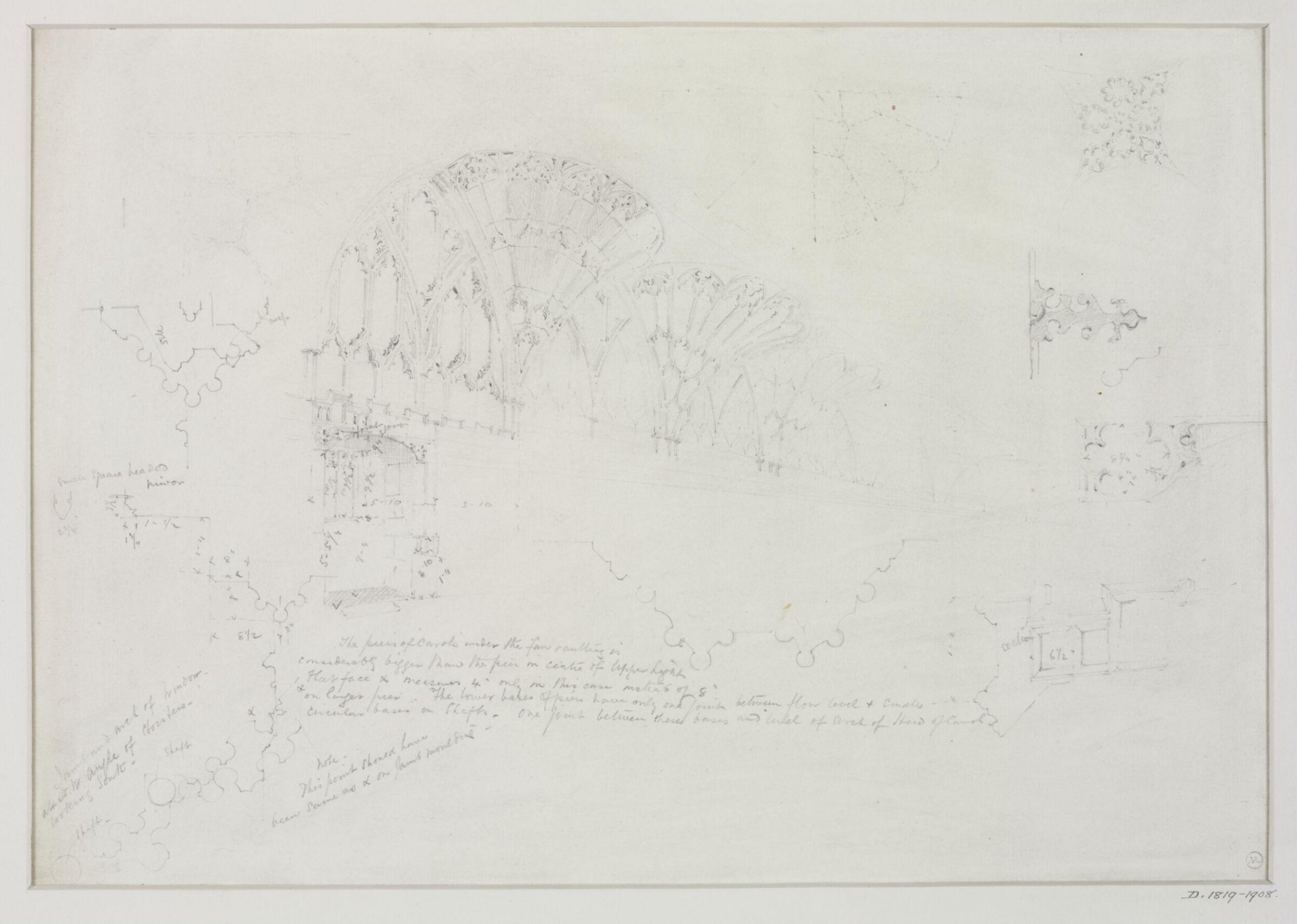Drawing, Herbert H. Goodall, 1876-1887