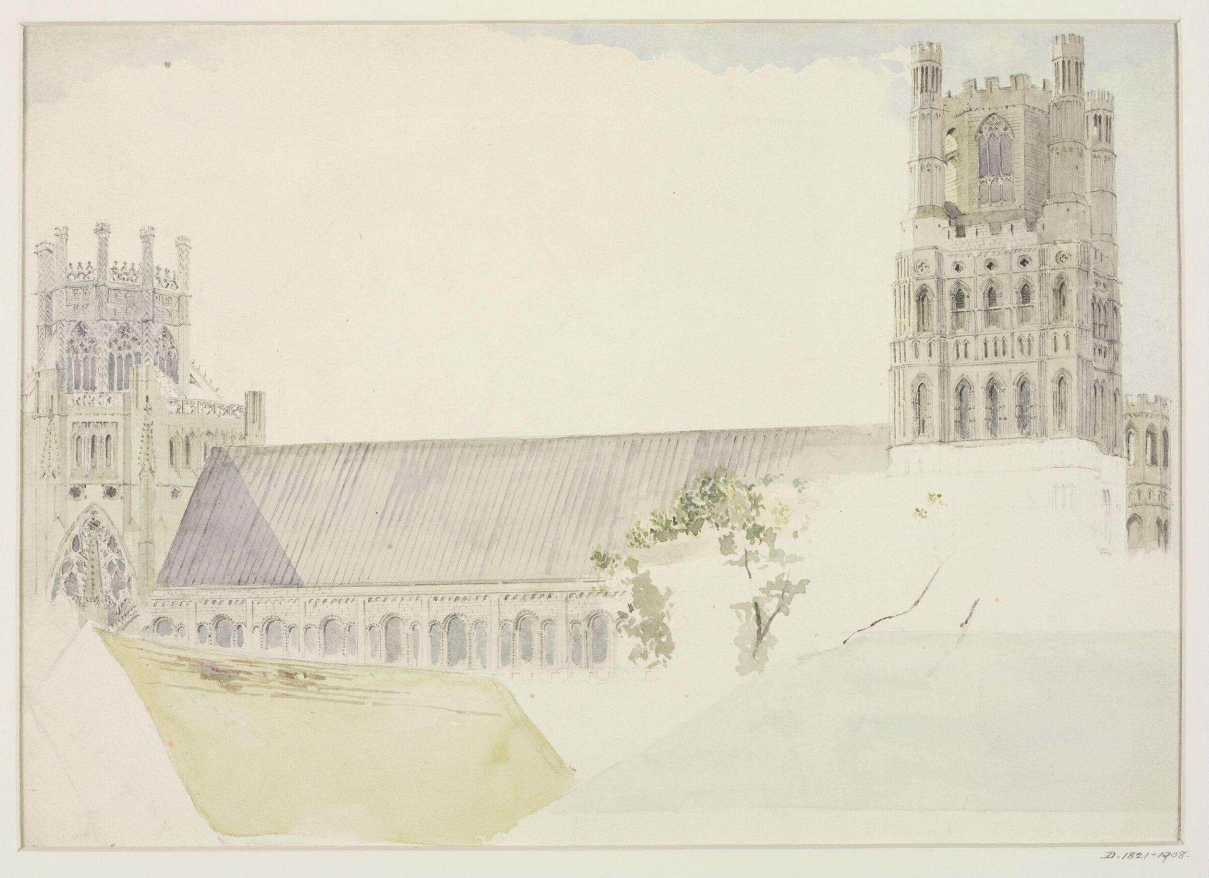 Drawing, Herbert H. Goodall, 1876-1887