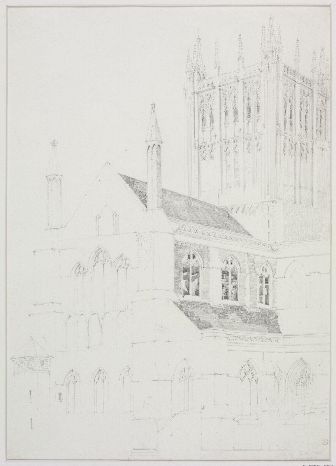 Drawing, Herbert H. Goodall, 1876-1887