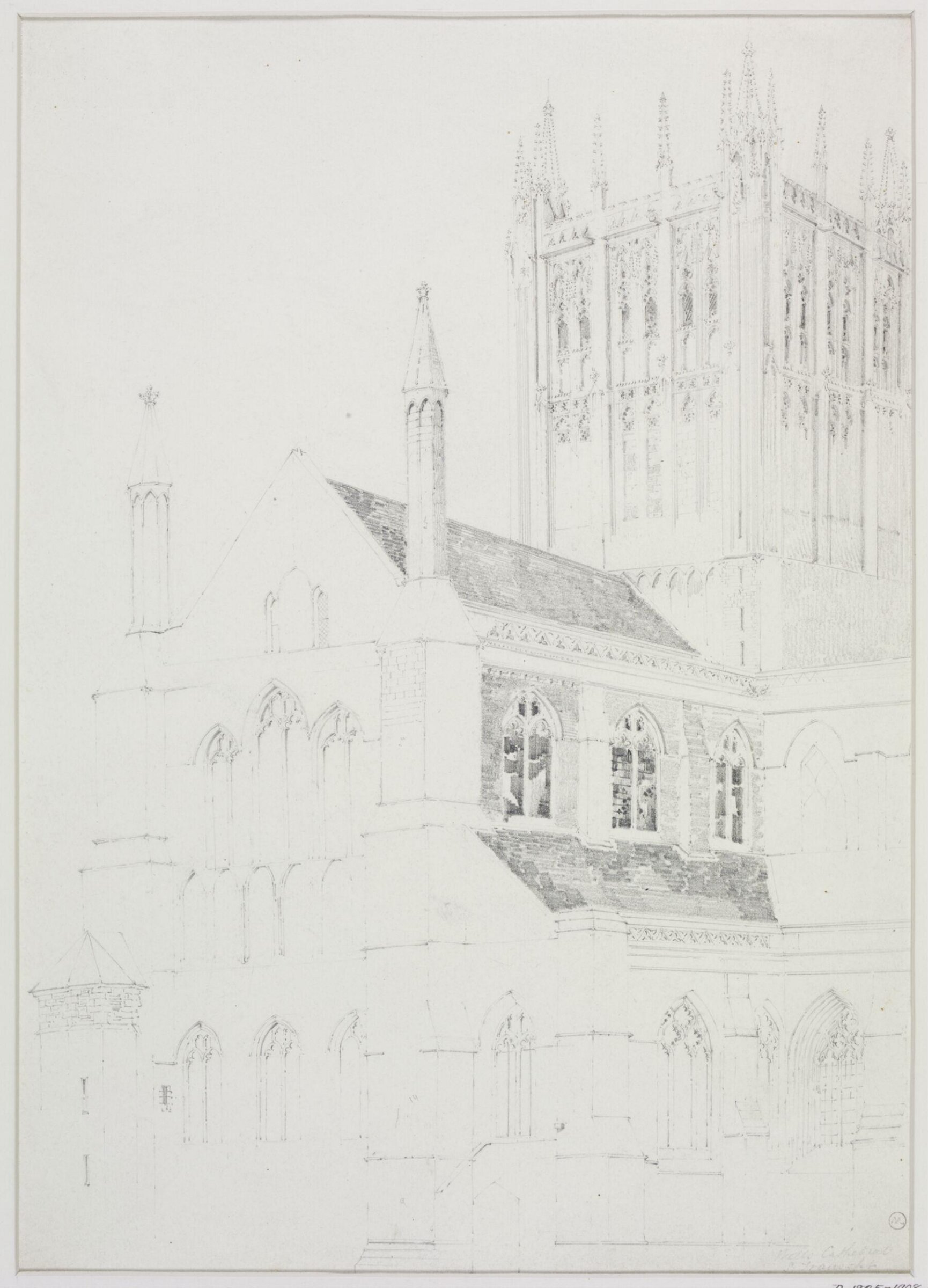 Drawing, Herbert H. Goodall, 1876-1887