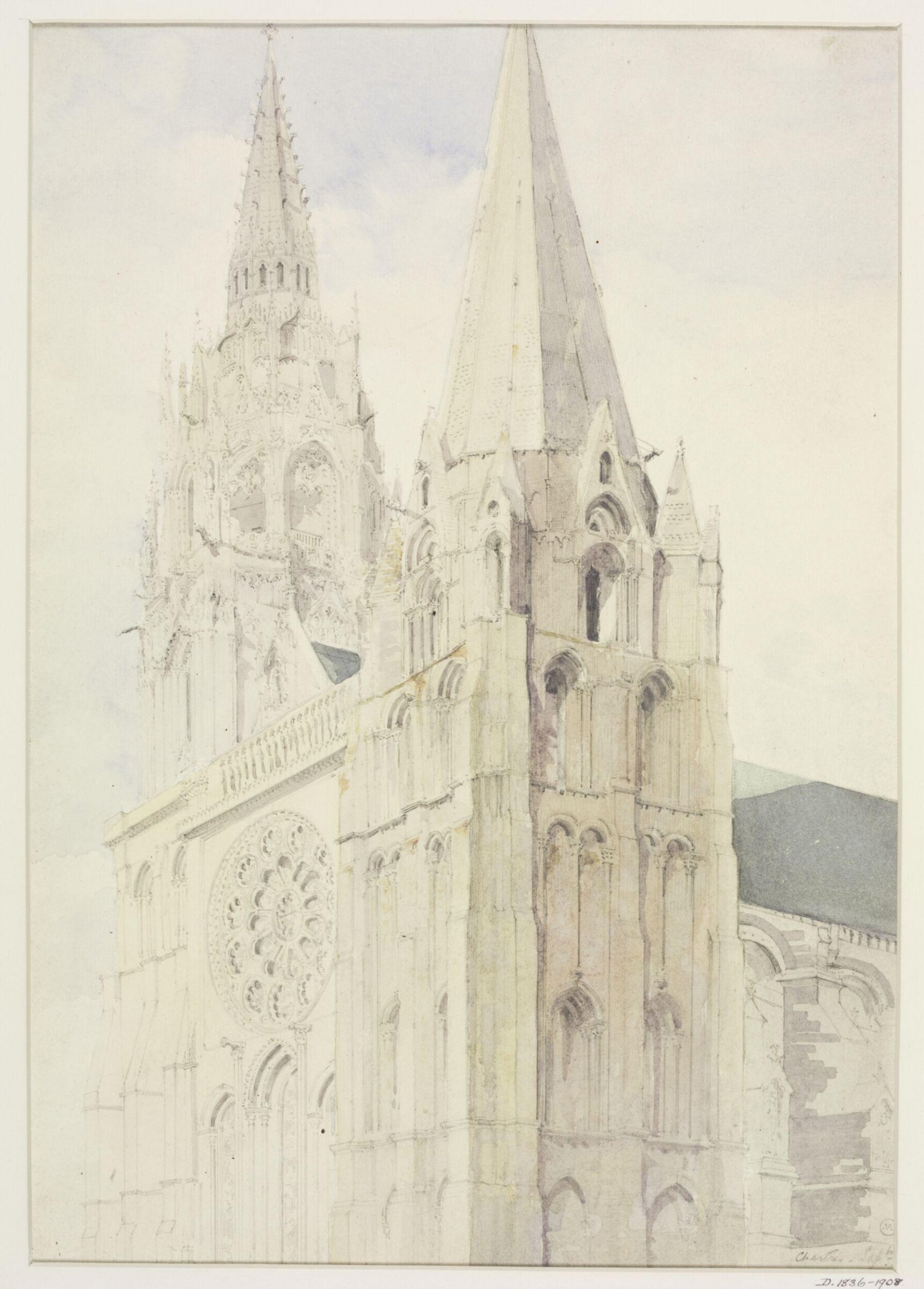 Drawing, Herbert H. Goodall, 1876-1887