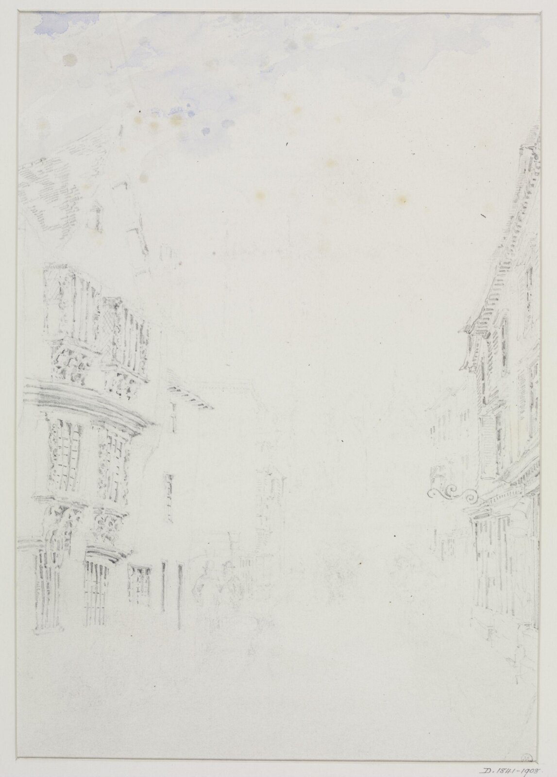 Drawing, Herbert H. Goodall, 1876-1887