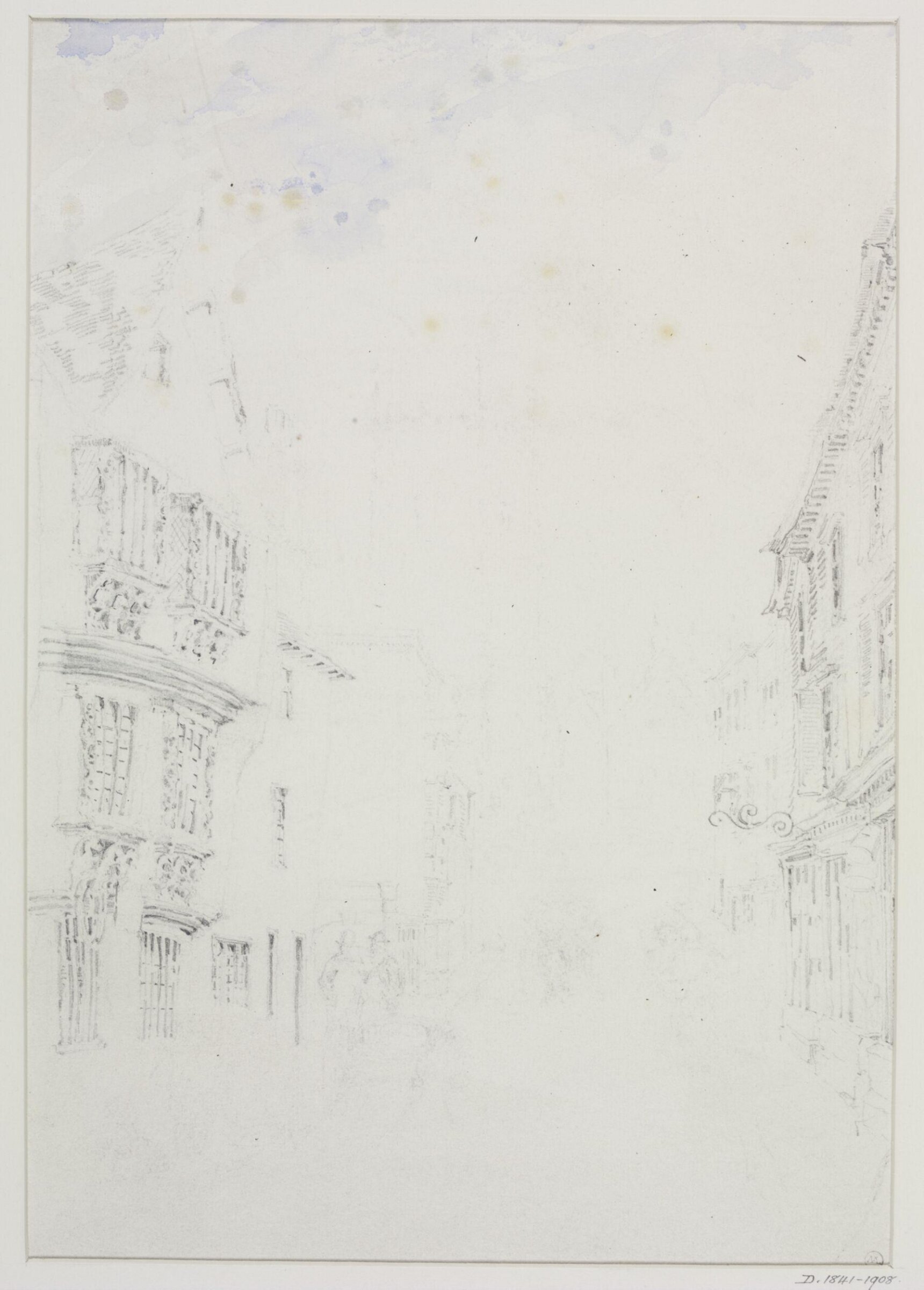 Drawing, Herbert H. Goodall, 1876-1887