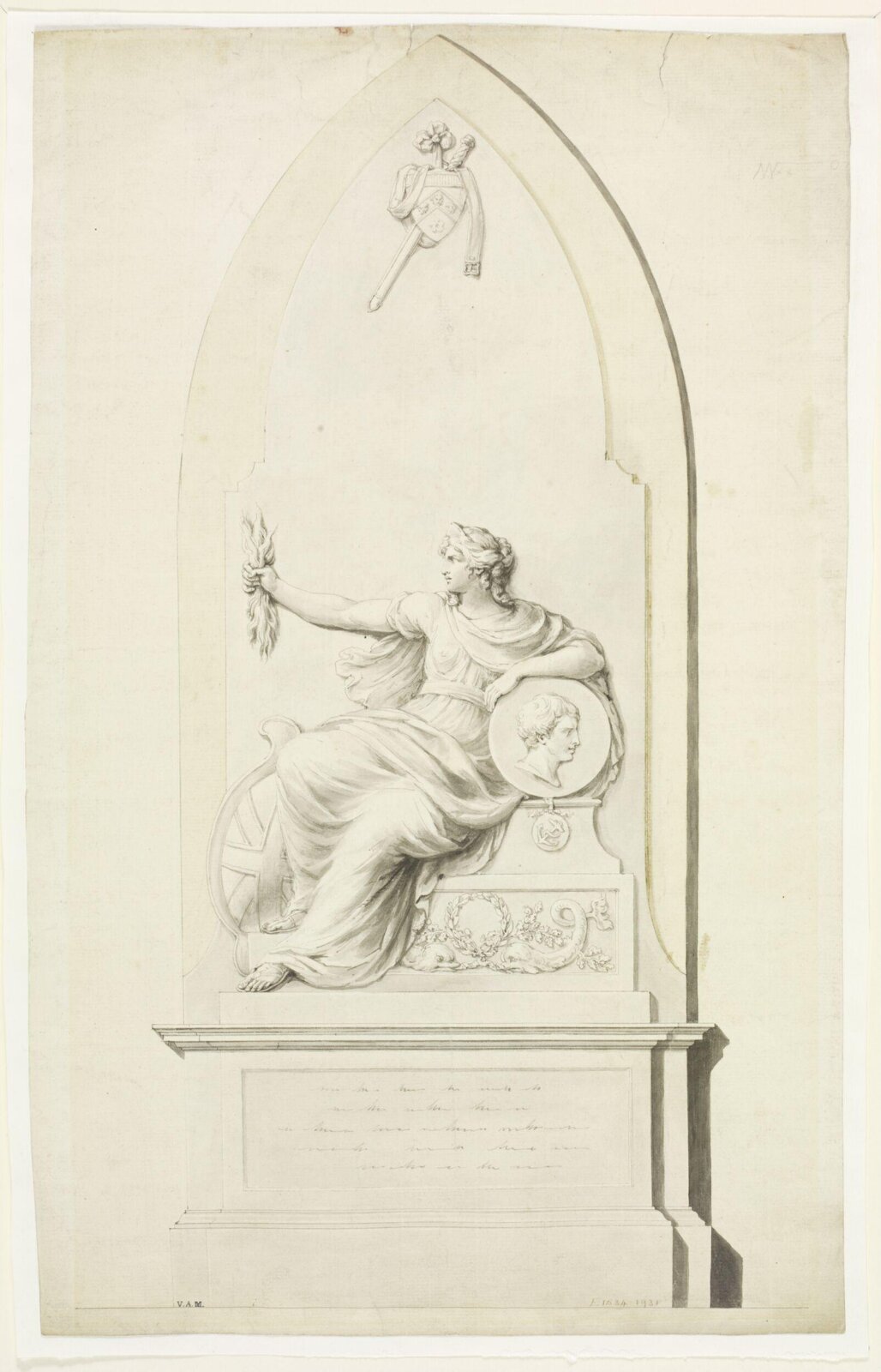 Drawing, John the elder Bacon, c. 1792