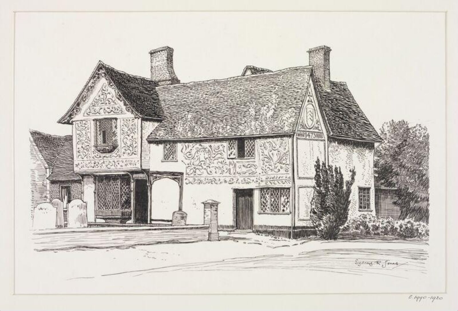 Drawing, Sydney R. Jones, c. 1911