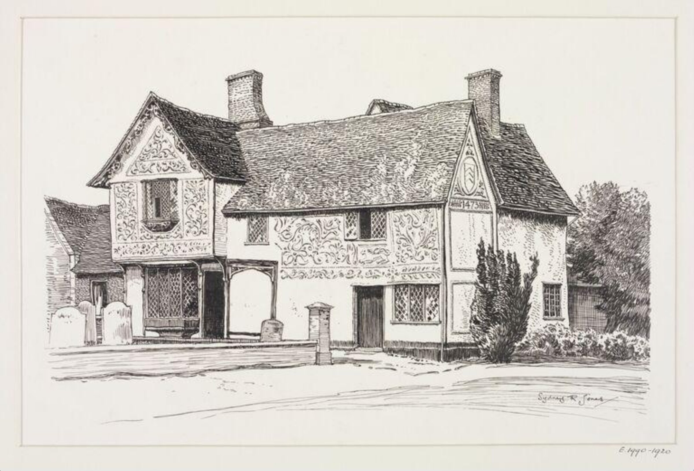 Drawing, Sydney R. Jones, c. 1911