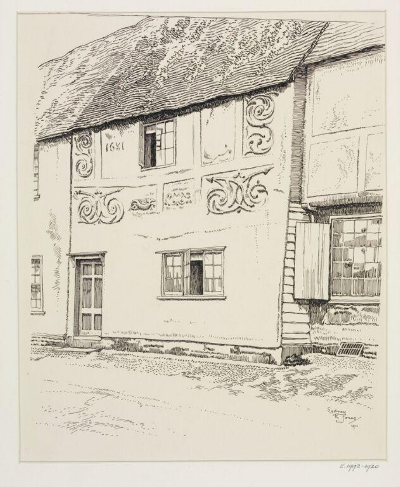 Drawing, Sydney R. Jones, 1911