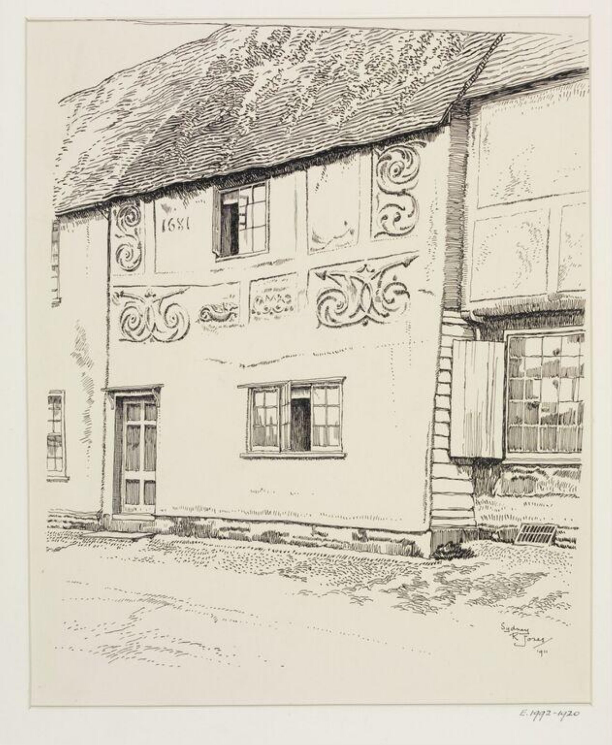 Drawing, Sydney R. Jones, 1911