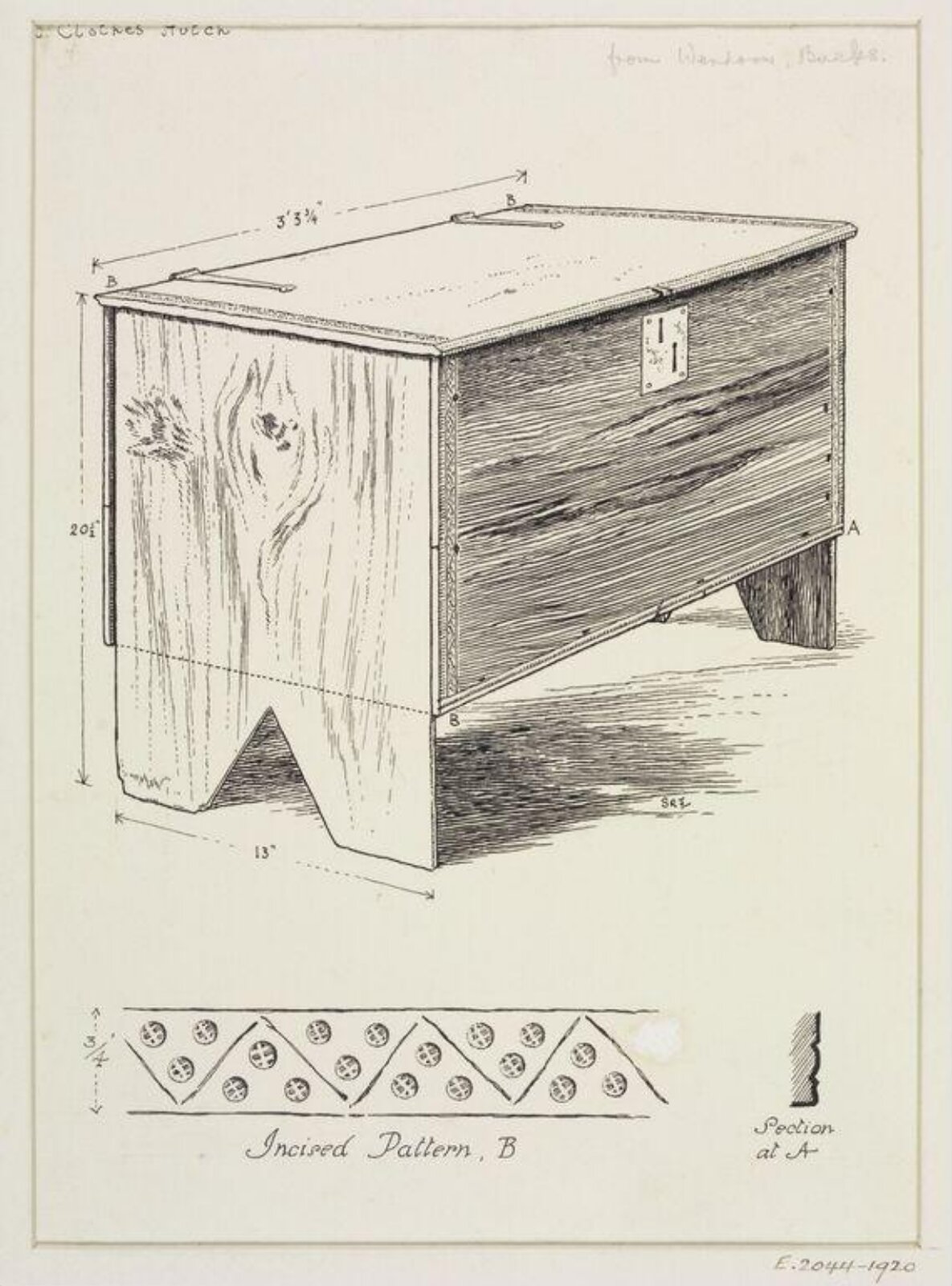 Drawing, Sydney R. Jones, c. 1911
