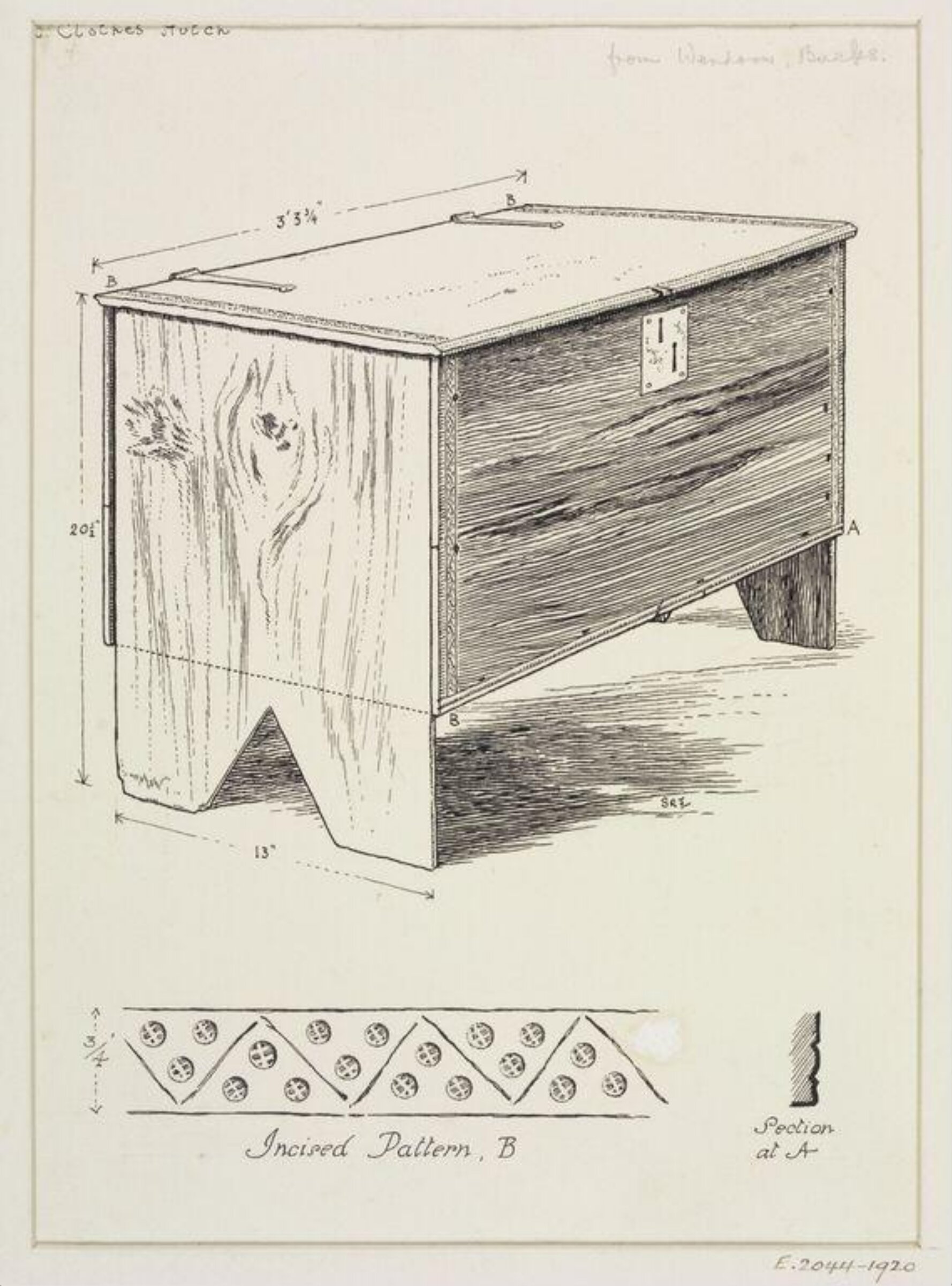 Drawing, Sydney R. Jones, c. 1911