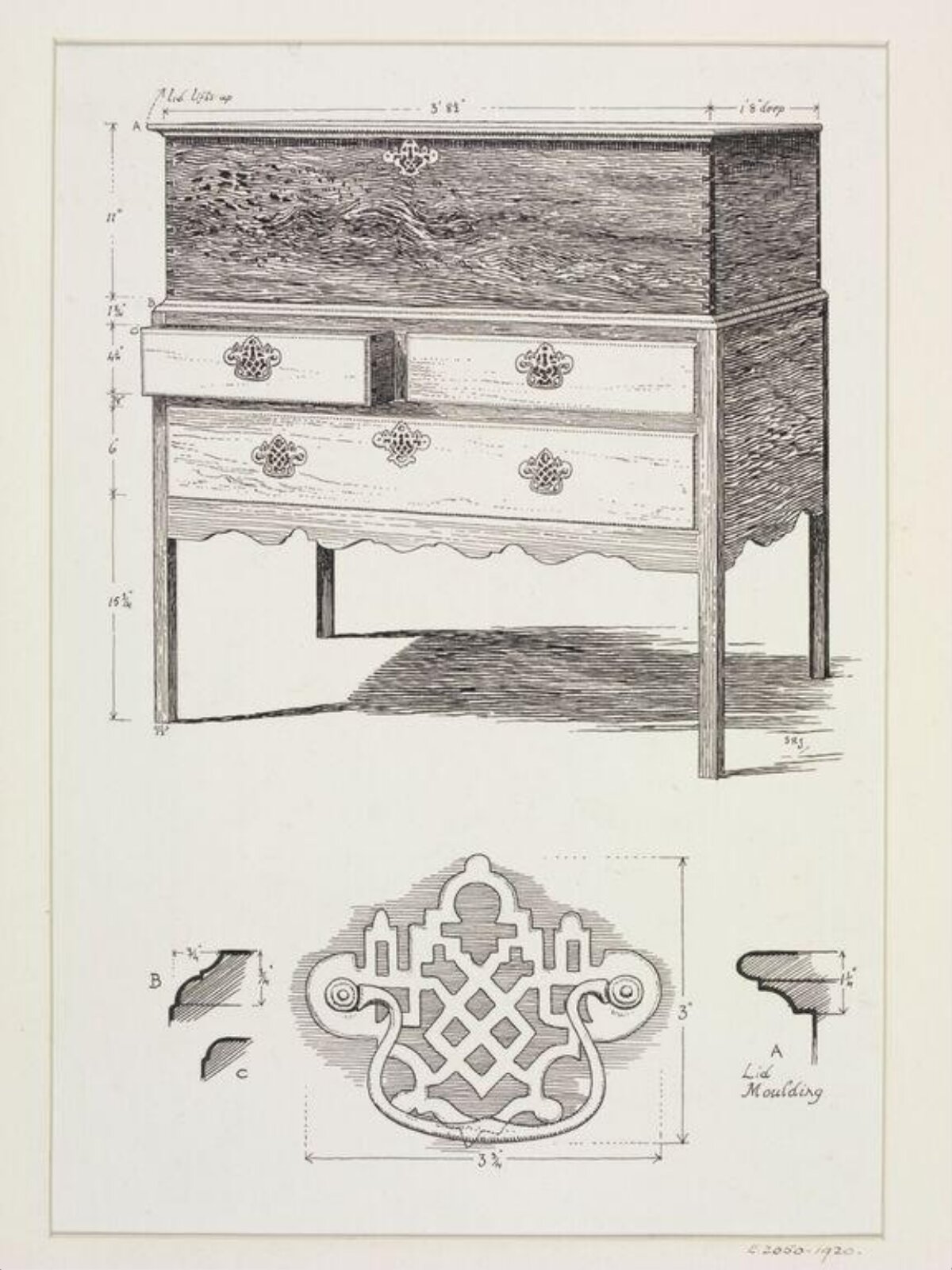 Drawing, Sydney R. Jones, c. 1911