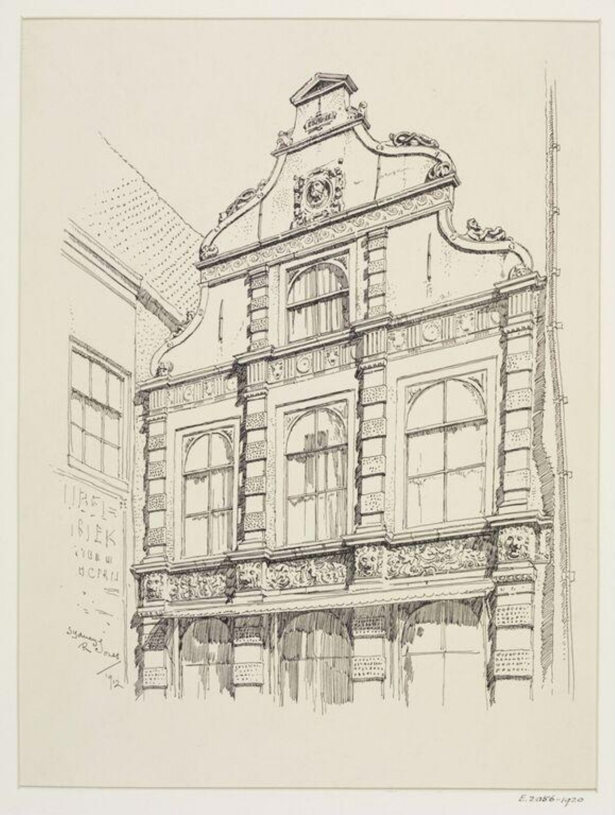 Drawing, Sydney R. Jones, 1912