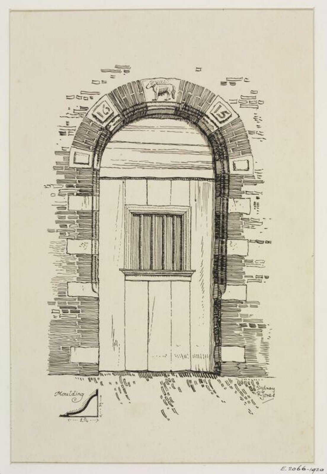 Drawing, Sydney R. Jones, c. 1913