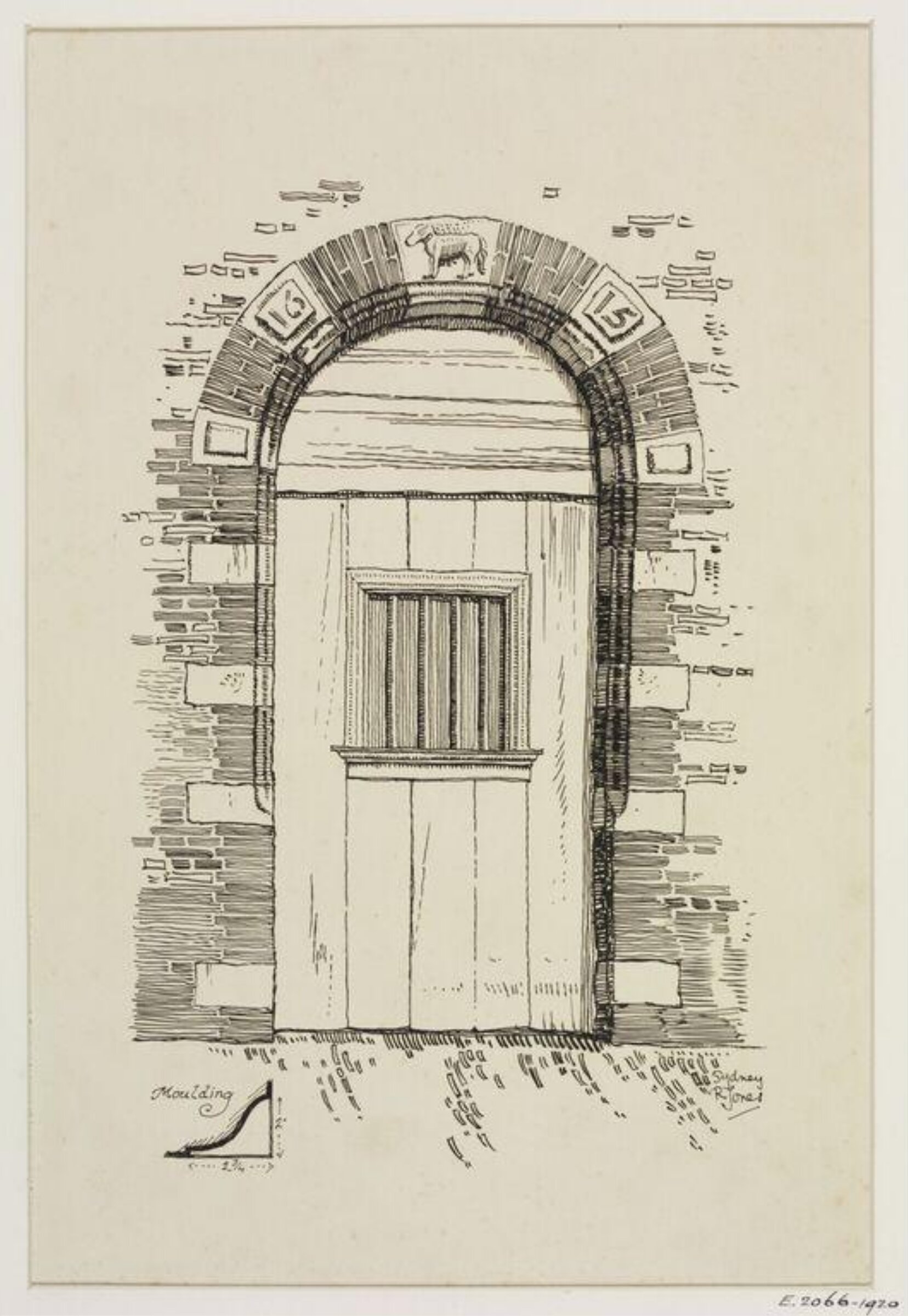 Drawing, Sydney R. Jones, c. 1913