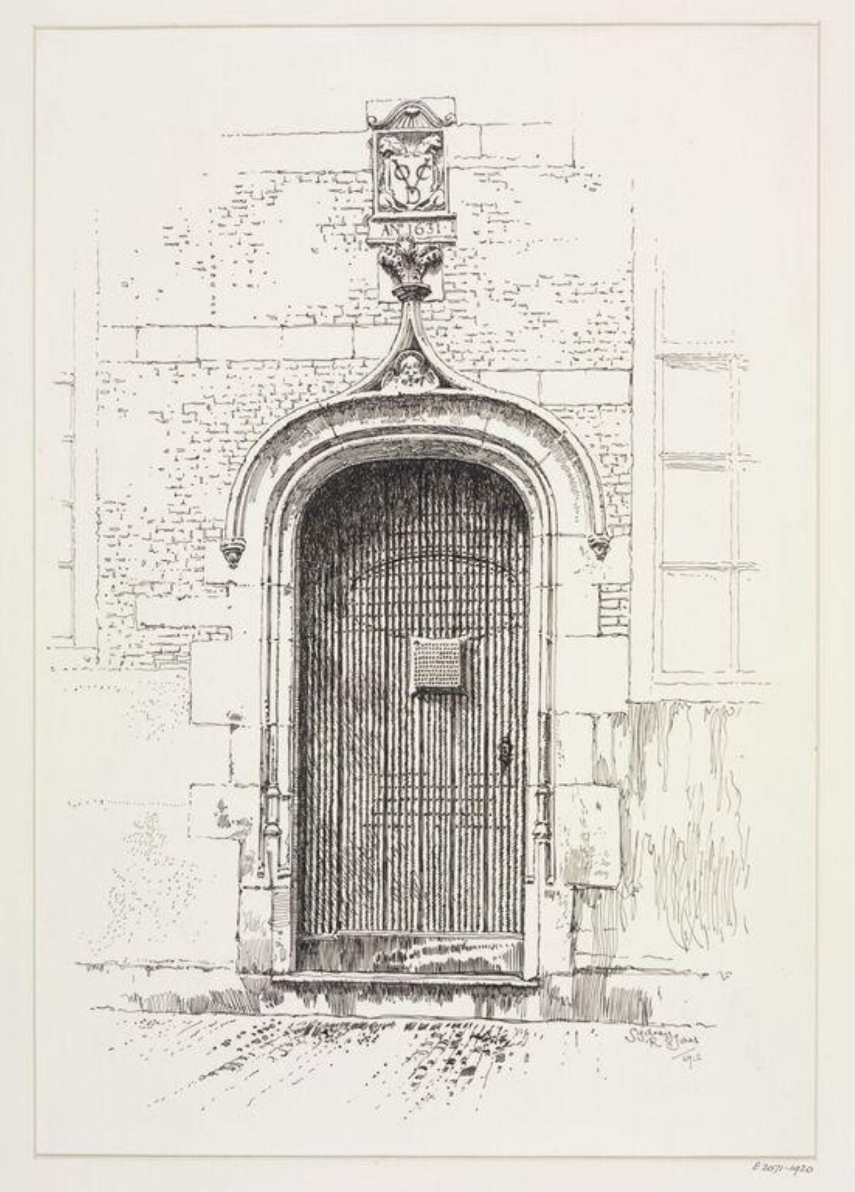 Drawing, Sydney R. Jones, 1912