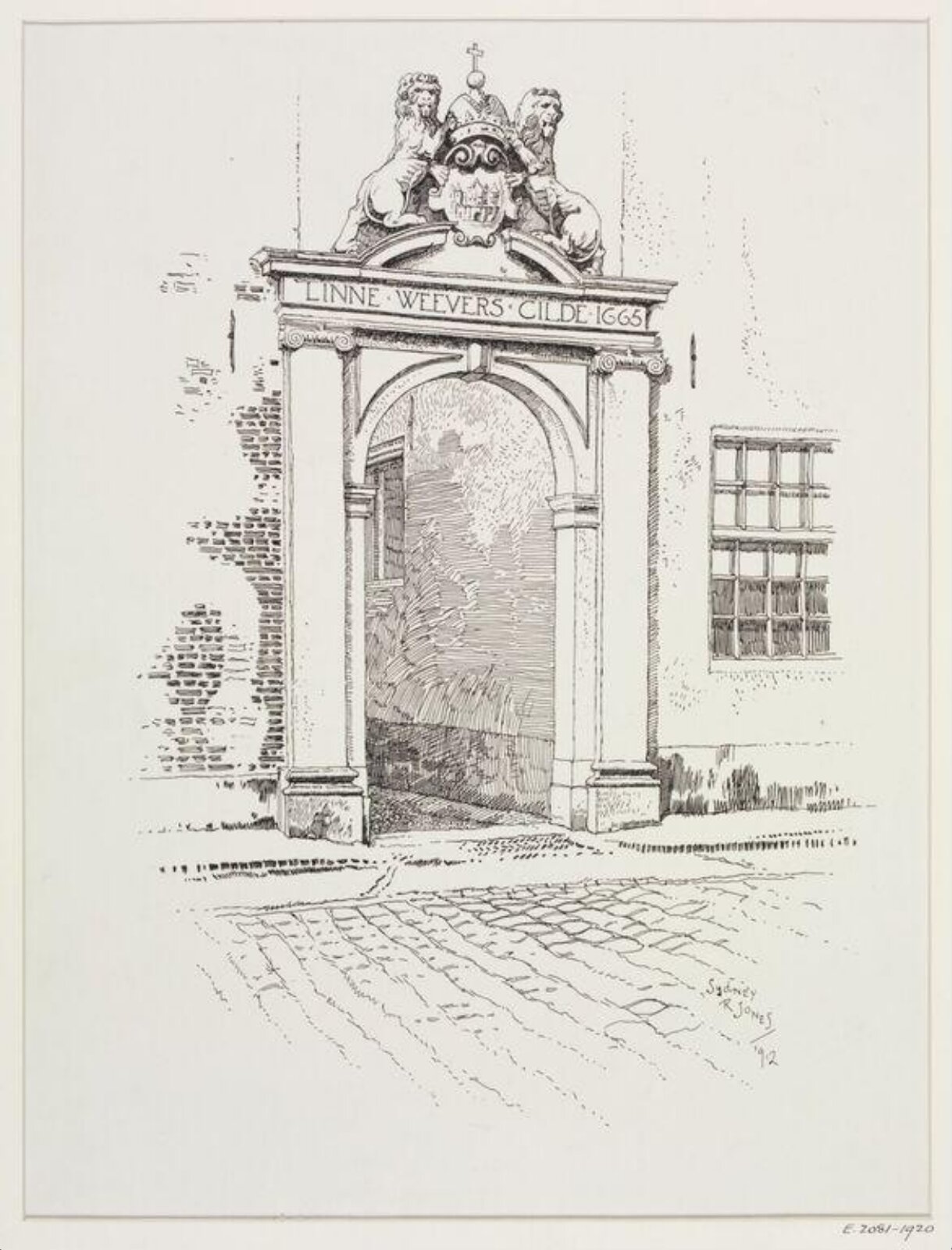 Drawing, Sydney R. Jones, 1912