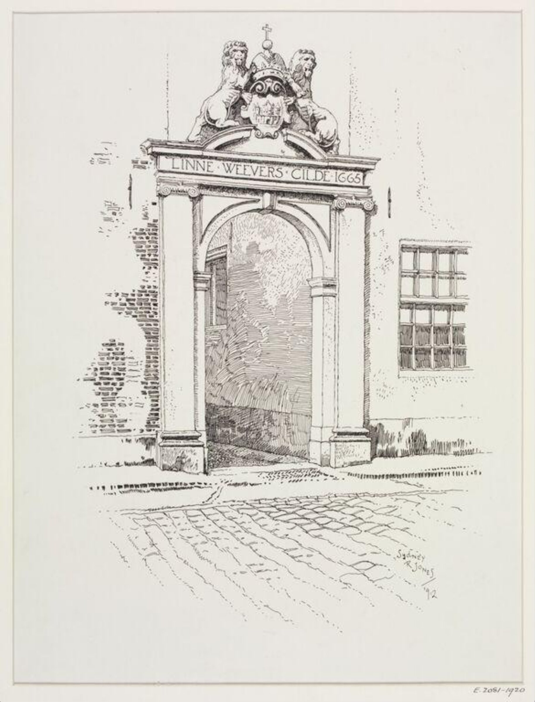 Drawing, Sydney R. Jones, 1912