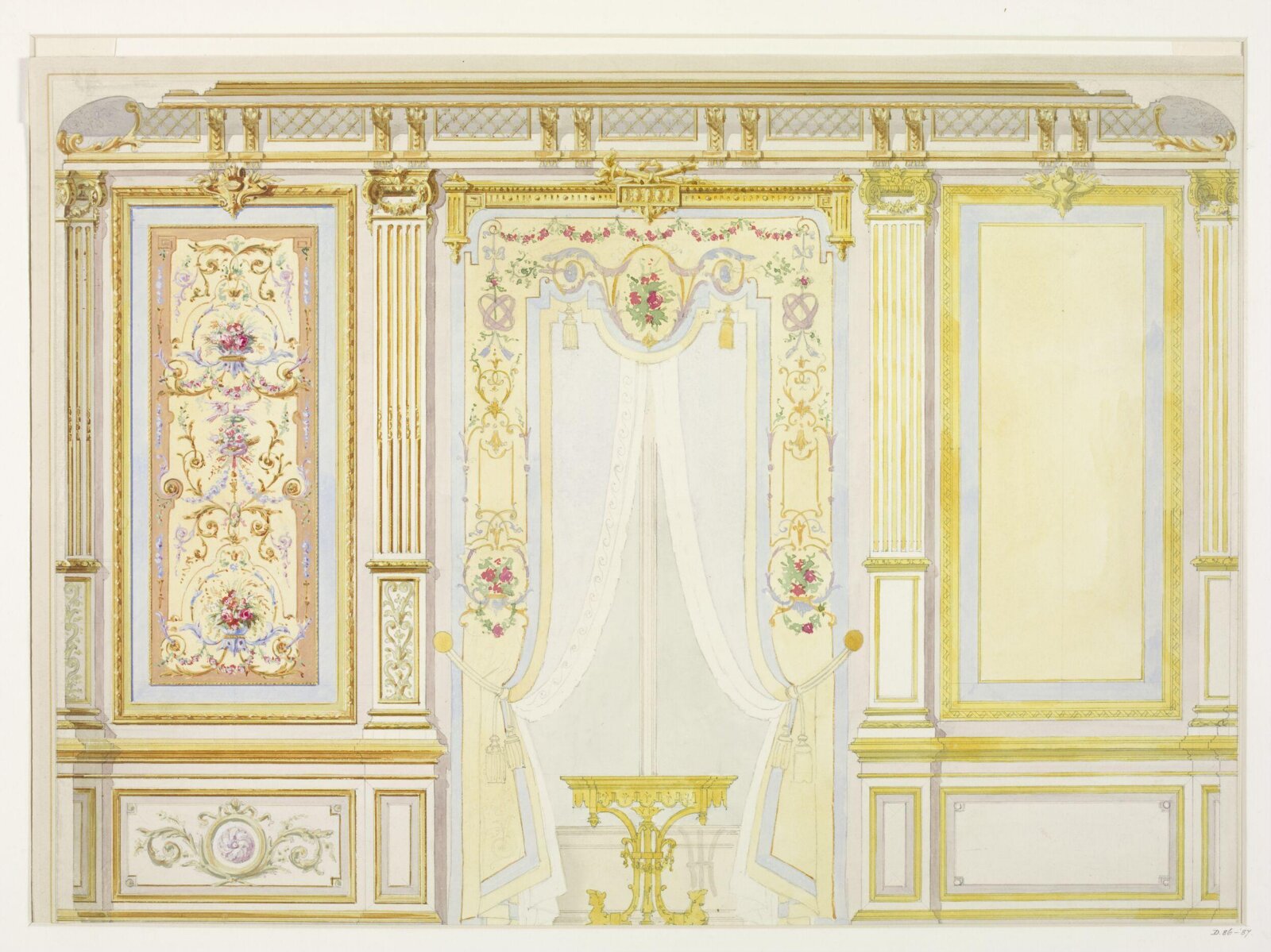 Drawing, A. V. Barteau, c. 18th century - 19th century